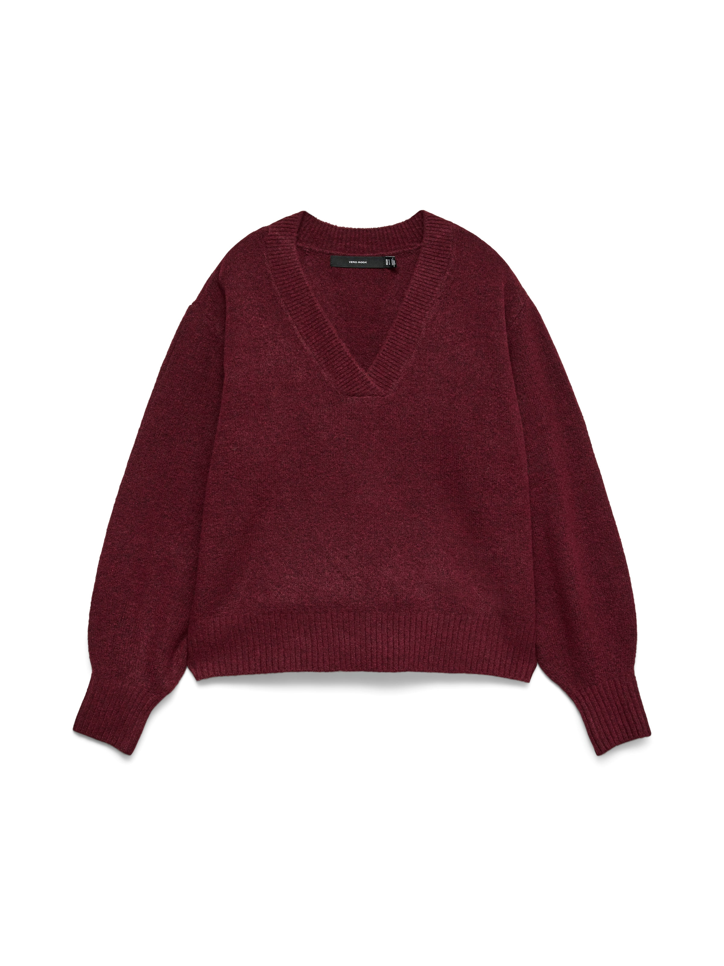 Vero Moda Pull col V »VMBOOM LS V-NECK PULLOVER NOOS«