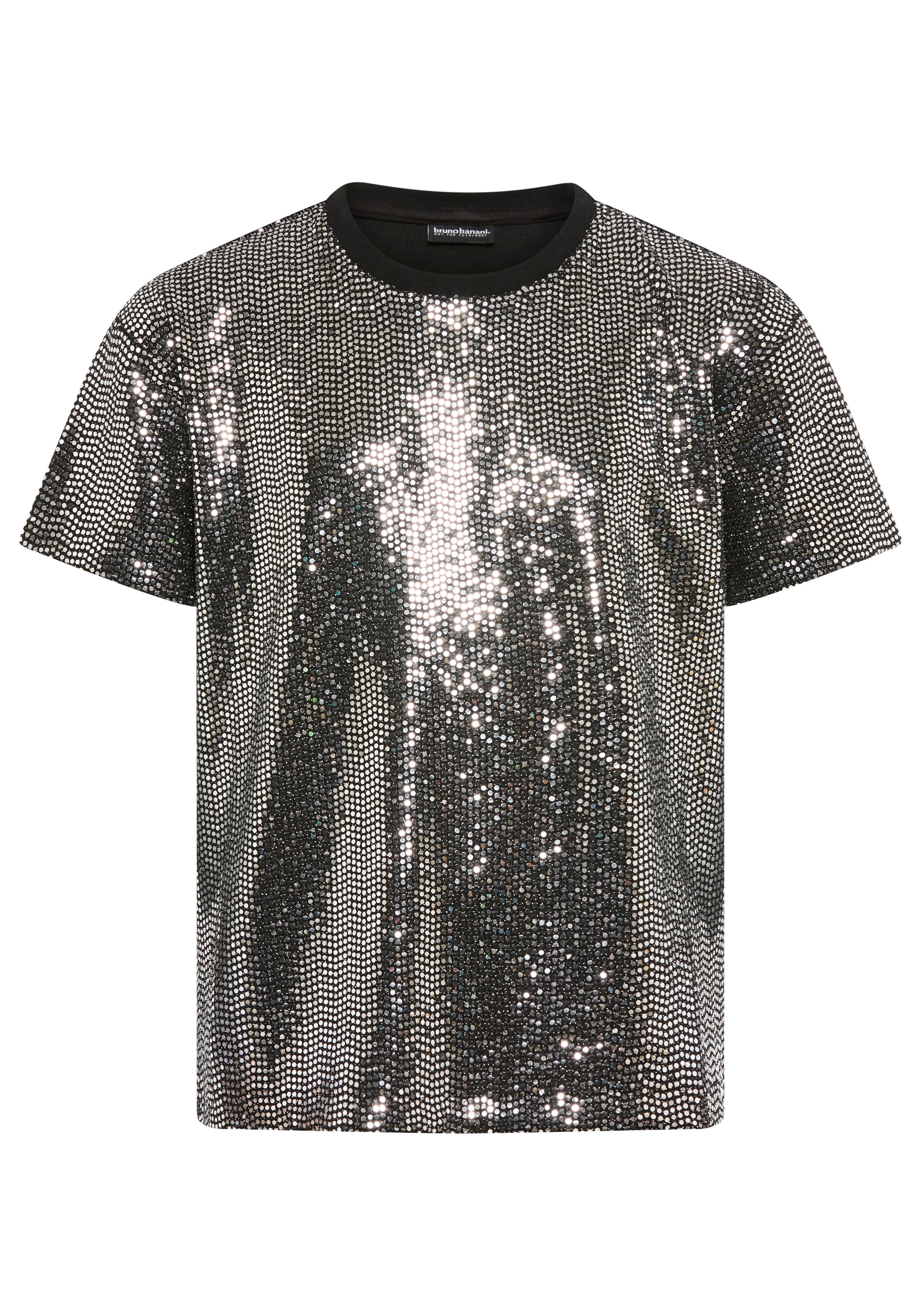 Bruno Banani T-shirt oversize »Glitzershirt, Paillettenoptik« NEU: BRUNO BANANI für TEENS! Shirt aus glitzernden Material