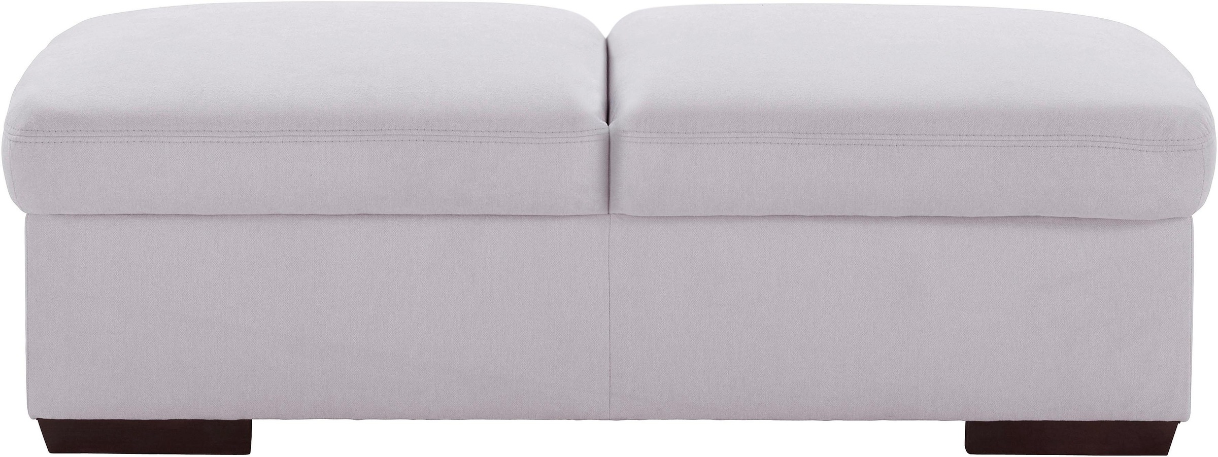 exxpo - sofa fashion Hocker »Salerno, Bankhocker mit tollem Sitzkomfort«, zeitlos und elegant