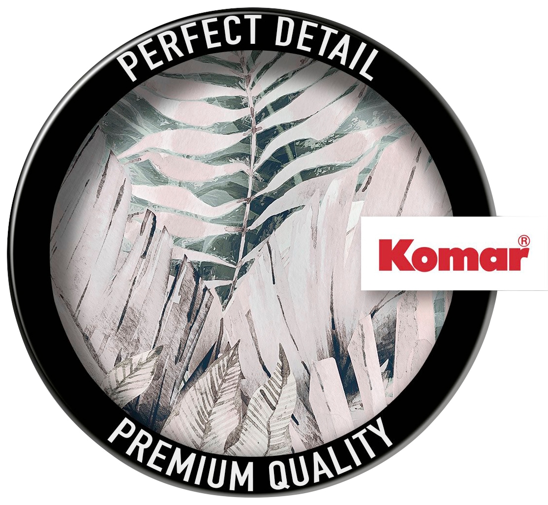 Komar Vliestapete »Digitaldruck Vlies - Palmiers Tropicaux - Grösse 250 x 250 cm«, bedruckt, Wohnzimmer, Schlafzimmer