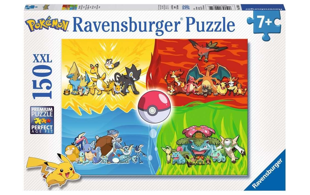 Ravensburger Puzzle »Pokémon Typen«, (150 tlg.)