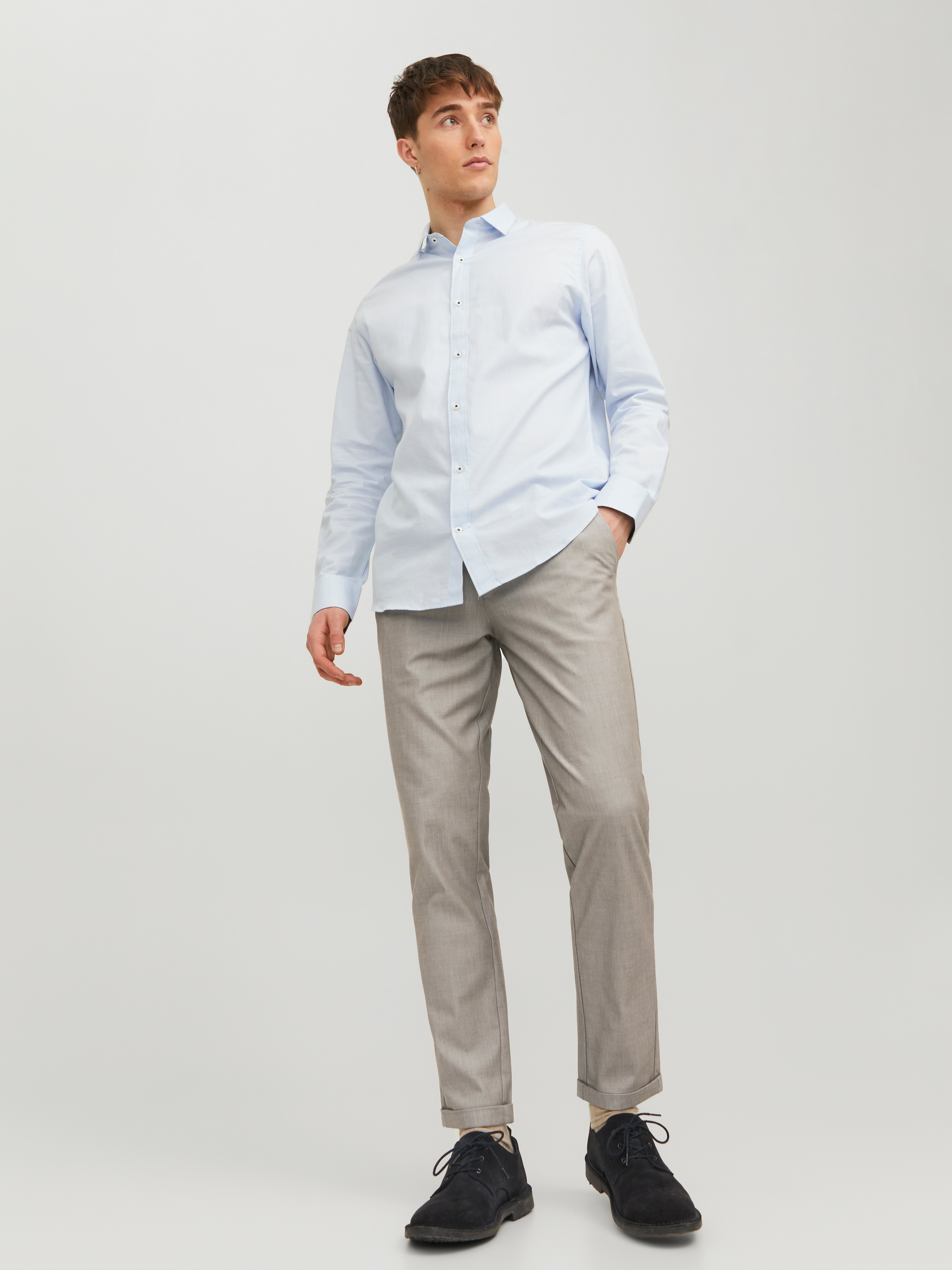 Jack & Jones »MARCO – Chinohose mit Stretchanteil und Komfort«  modisch, slim fit, Web