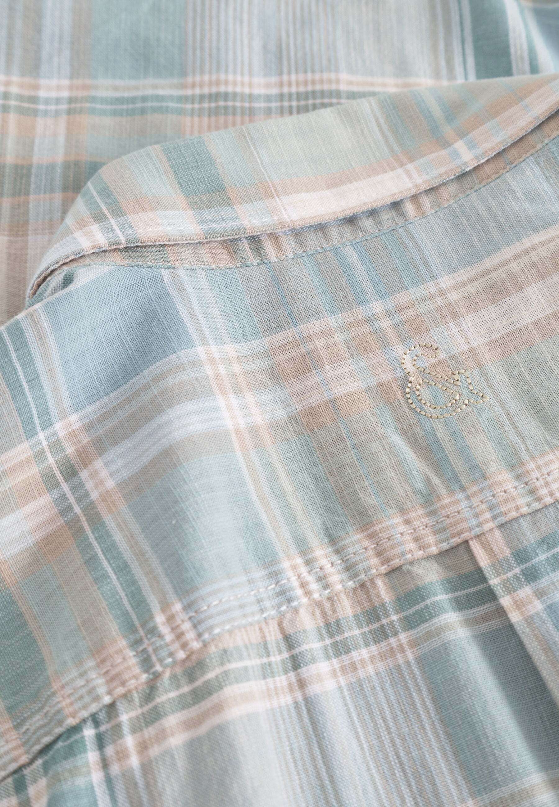 colours & sons Langarmhemd »colours & sons Langarmhemd Shirt-Checked«