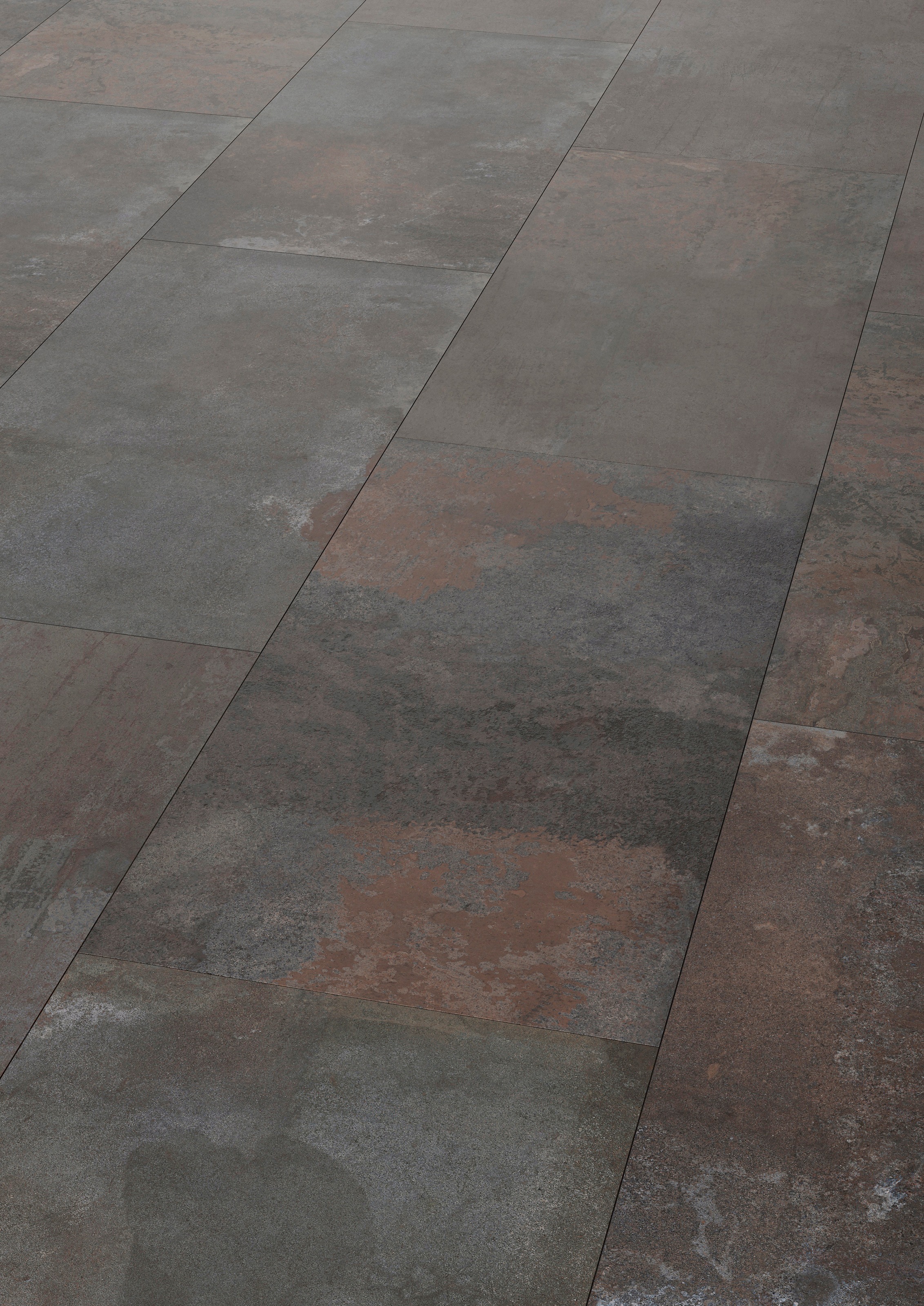 Image of ter Hürne Designboden »Stein Atlas dunkelgrau«, mit fühlbarer Oberfläche und Klicksystem bei Ackermann Versand Schweiz