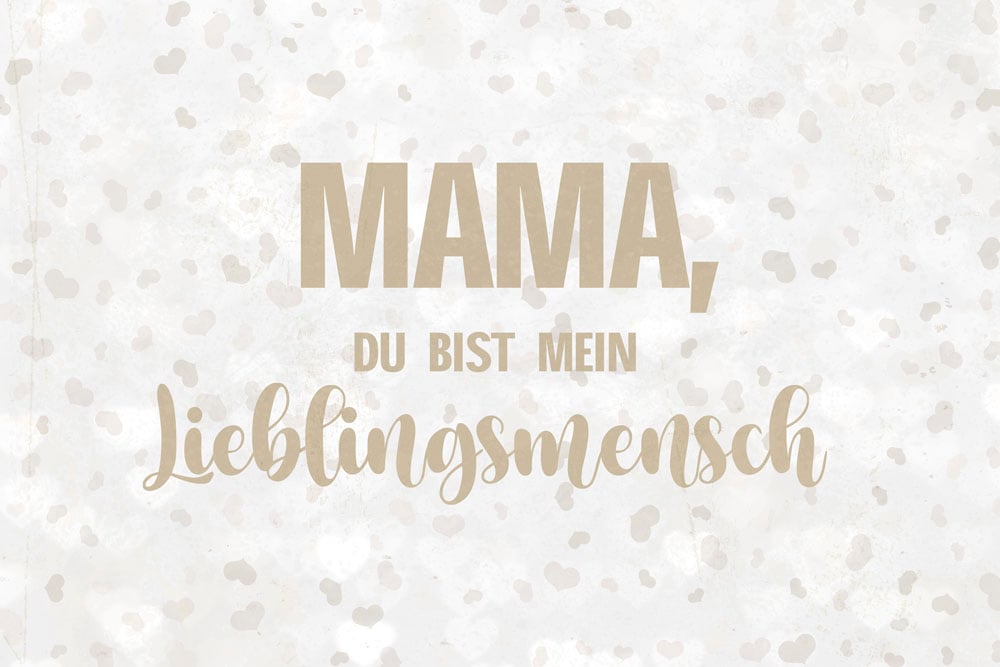 Image of queence Metallbild "Lieblingsmensch" Herzen Schriftzug Sprüche Sprüche & Texte 1 Stk. tlg. Stahlschild, Blechschild, Lieblingsmensch, Wanddeko, Wandbild