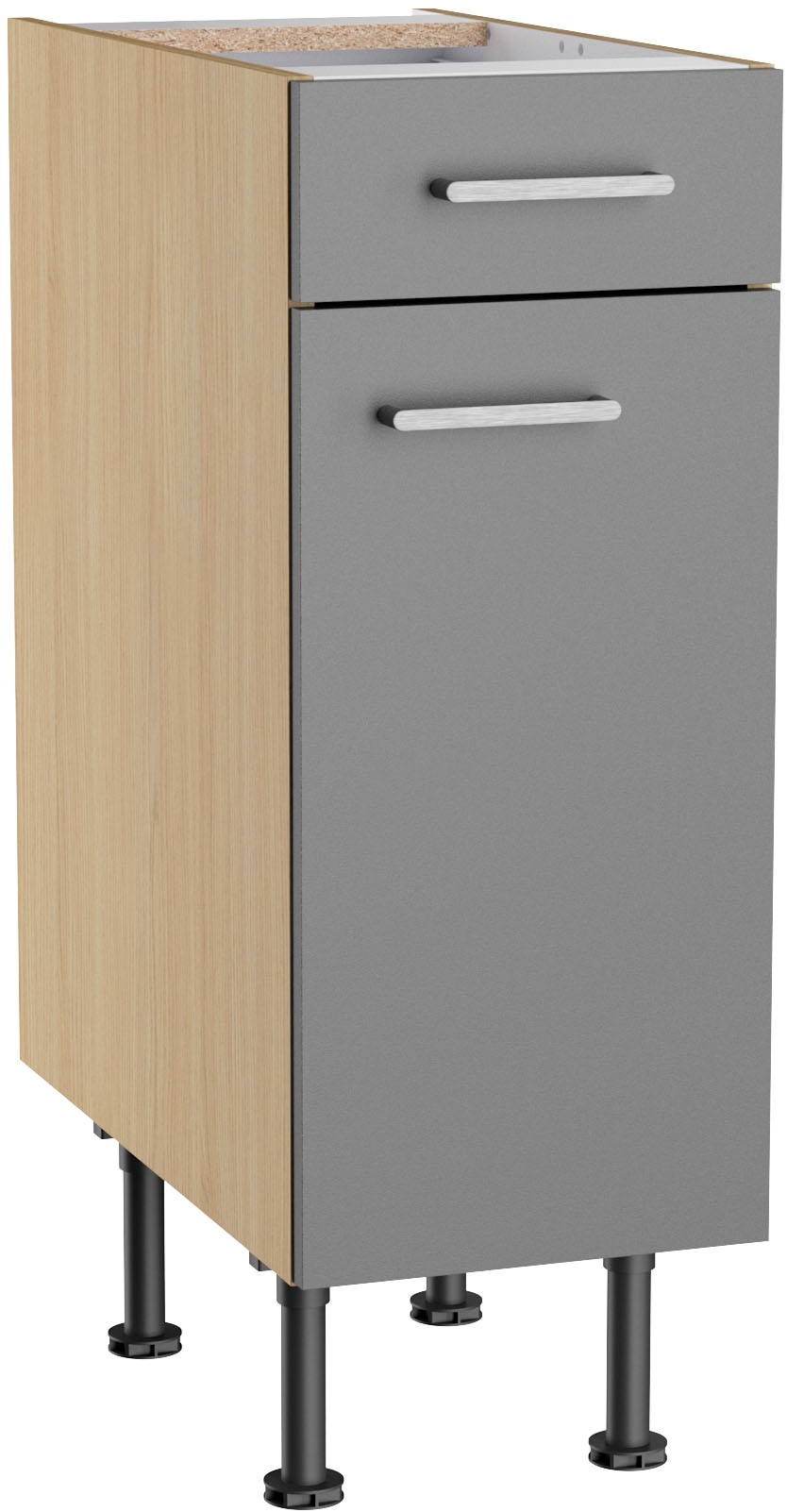 Image of KOCHSTATION Unterschrank "KS-Lucy" Breite 30 cm, höhenverstellbare Füsse, Soft-Close