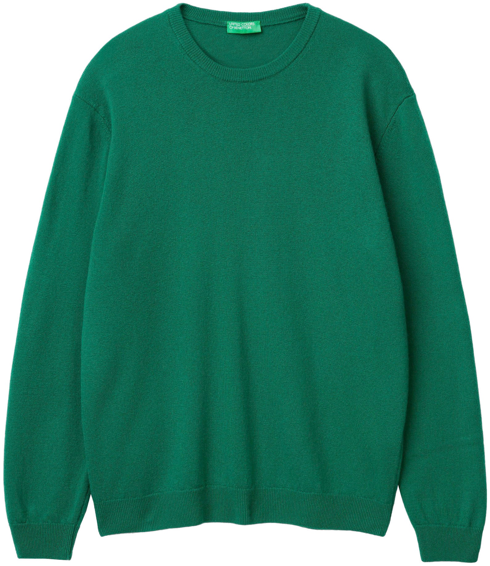United Colors of Benetton Rundhalspullover, im cleanen Look
