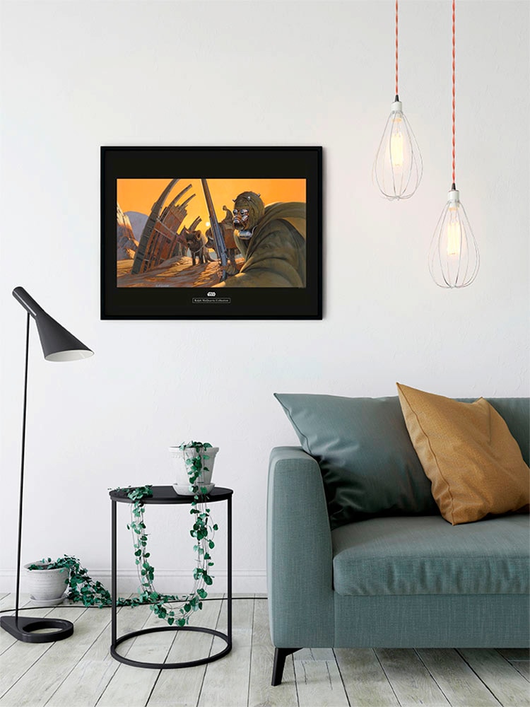 Komar Bild »Star Wars Classic RMQ Tusken« Star Wars 1 Stk. tlg. Wandbild zur Dekoration im Kinderzimmer - ohne Rahmen
