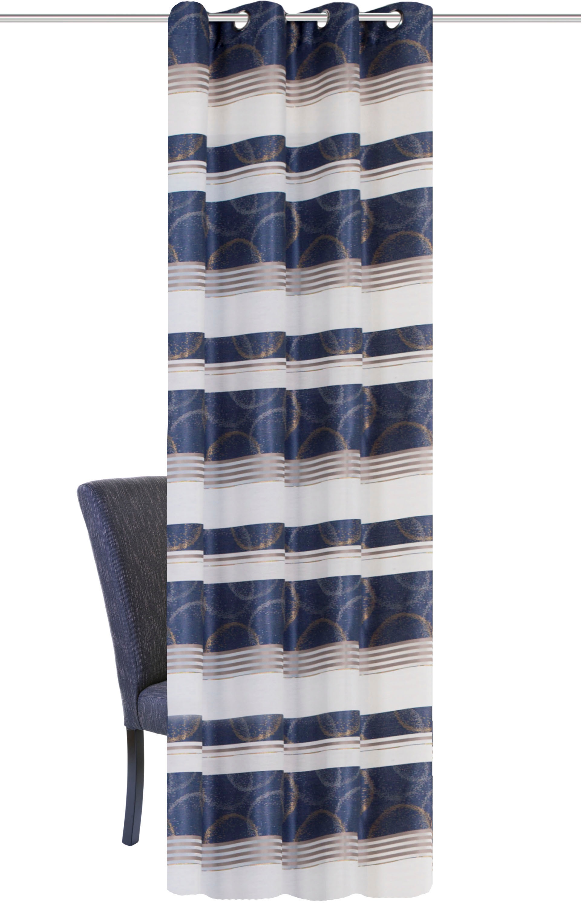 Image of HOME WOHNIDEEN Vorhang »NAIKE«, (1 St.), HxB: 245x140, Jacquardmusterung bei Ackermann Versand Schweiz