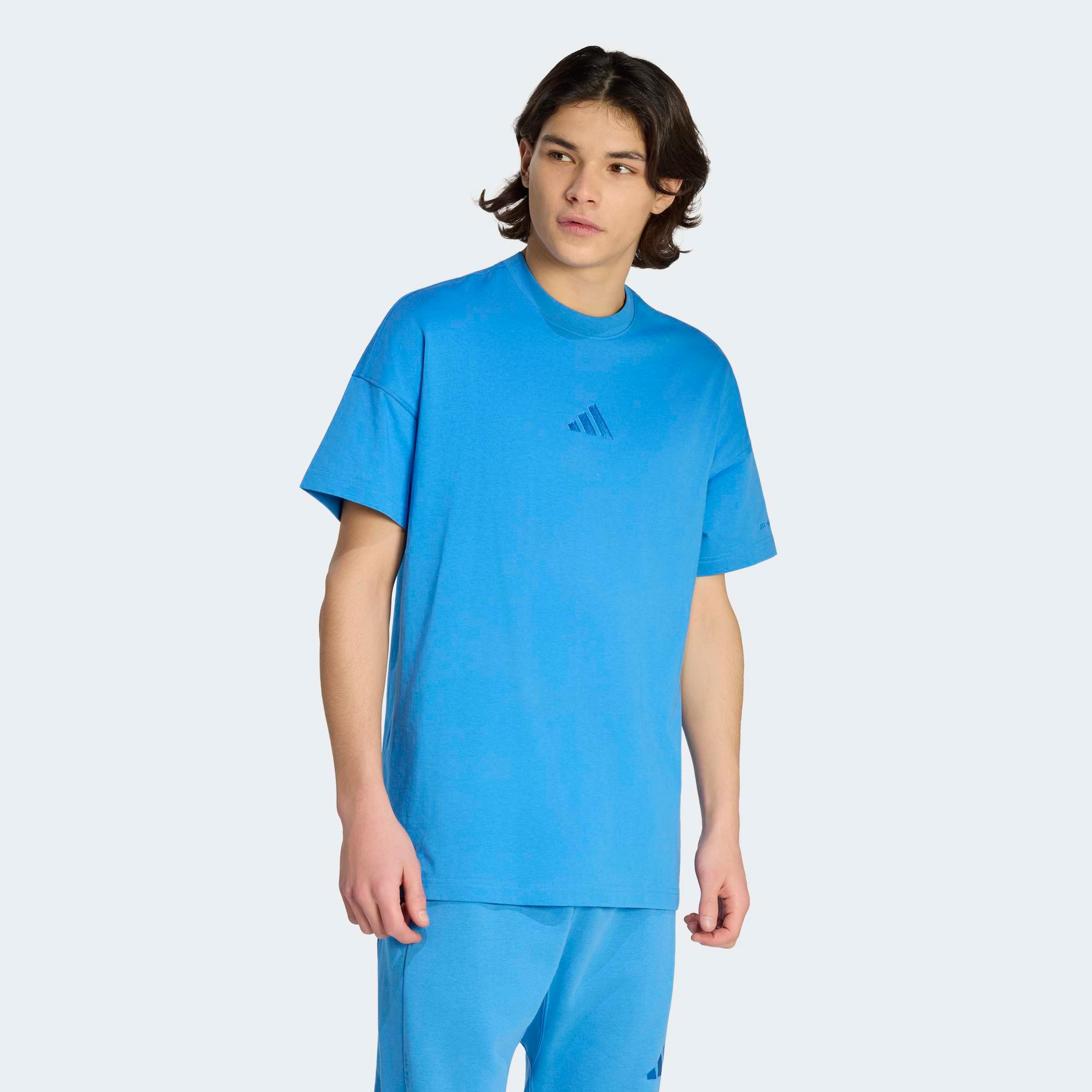 Image of adidas Sportswear T-Shirt "ALL SZN" mit sportlichem Stil, Kurzarmdesign, ohne Verschluss, aus Baumwolle