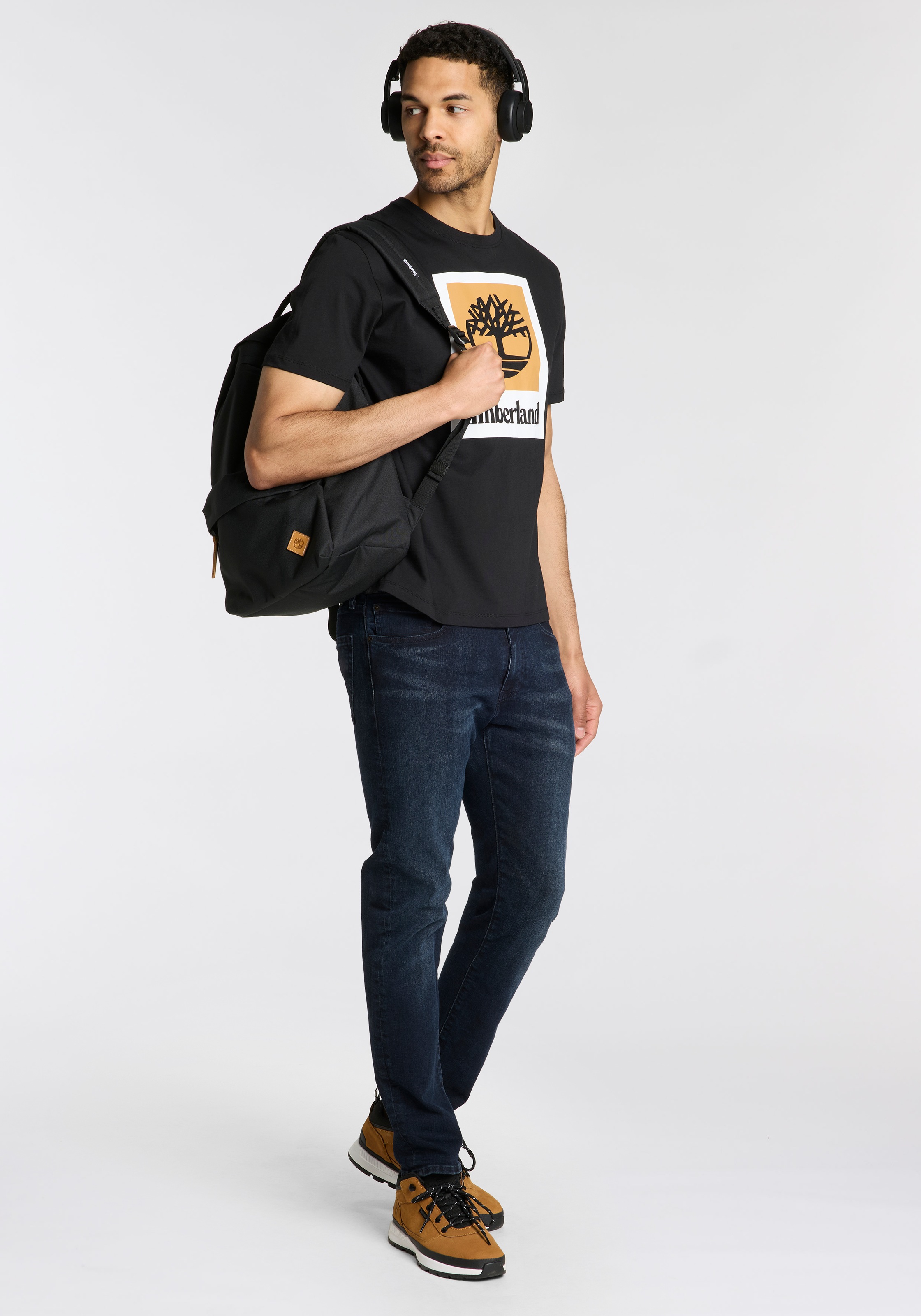Timberland T-Shirt »STACK LOGO Colored Short Sleeve Tee«, (1 tlg.), UNISEX