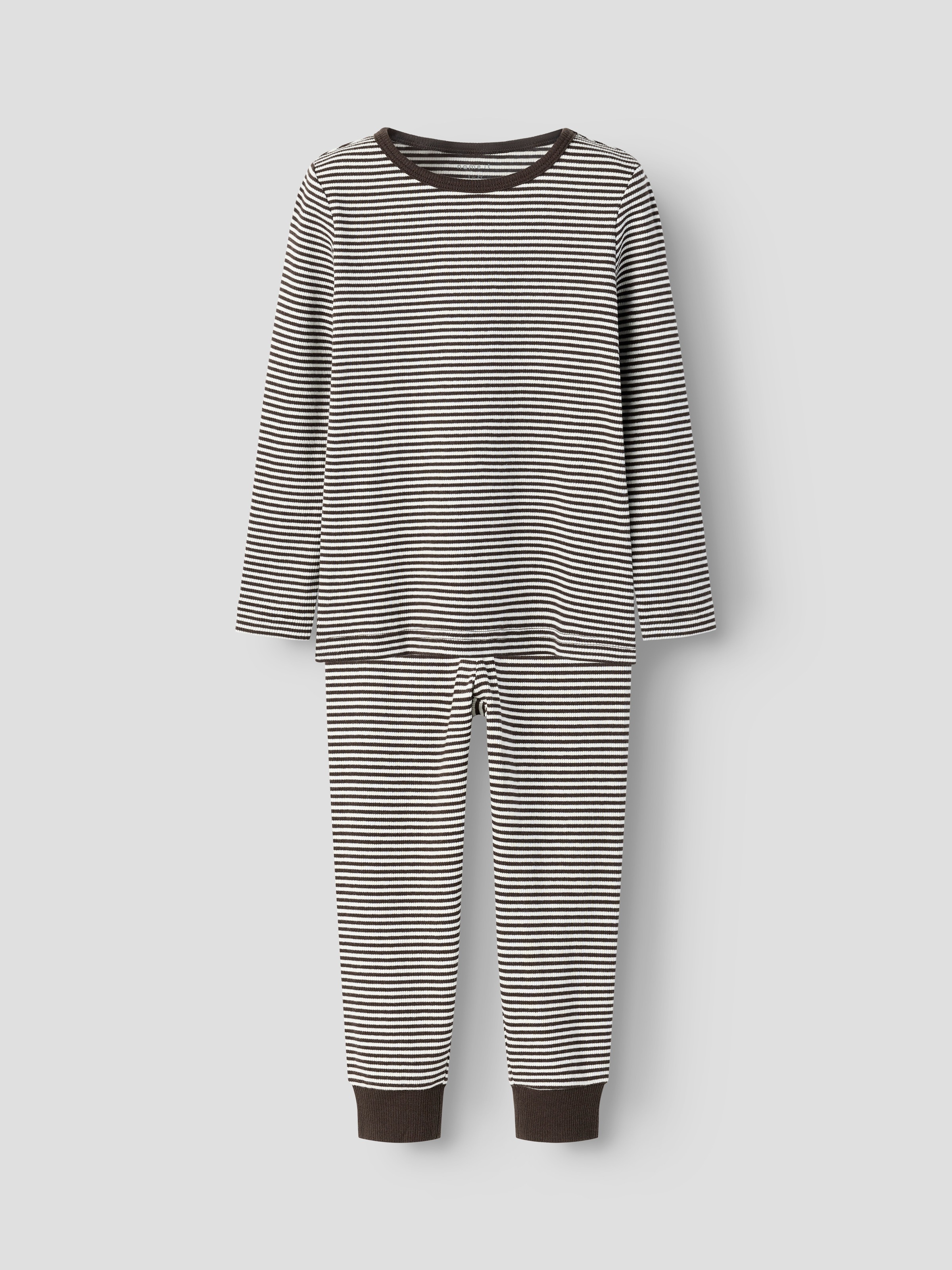 Name It Schlafanzug »NMNNIGHTSET STRIPE RIB NOOS« Set, 2 tlg.