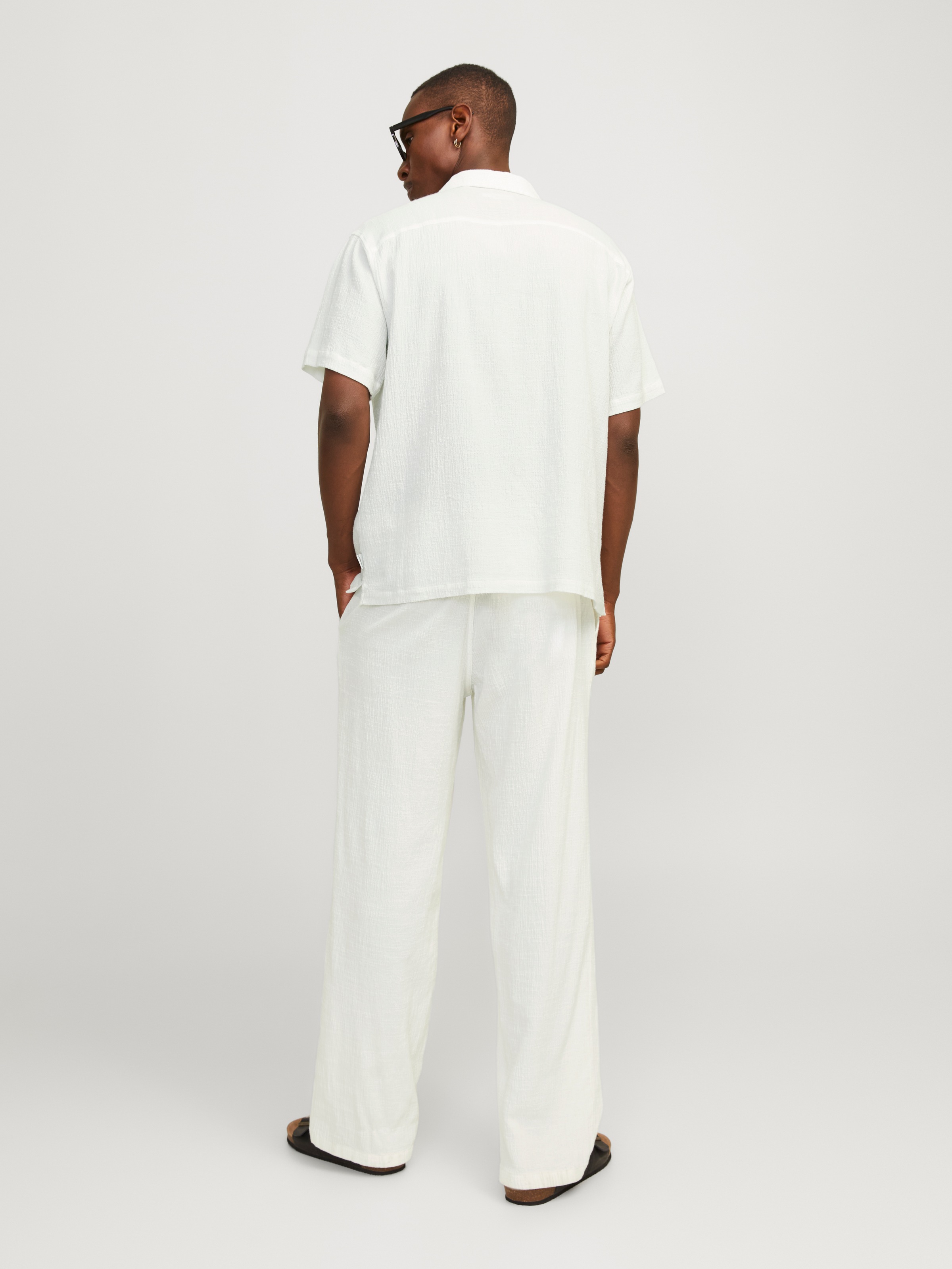 Jack & Jones Kurzarmhemd »JORLUKE CRINKLE RESORT SHIRT SS SN«