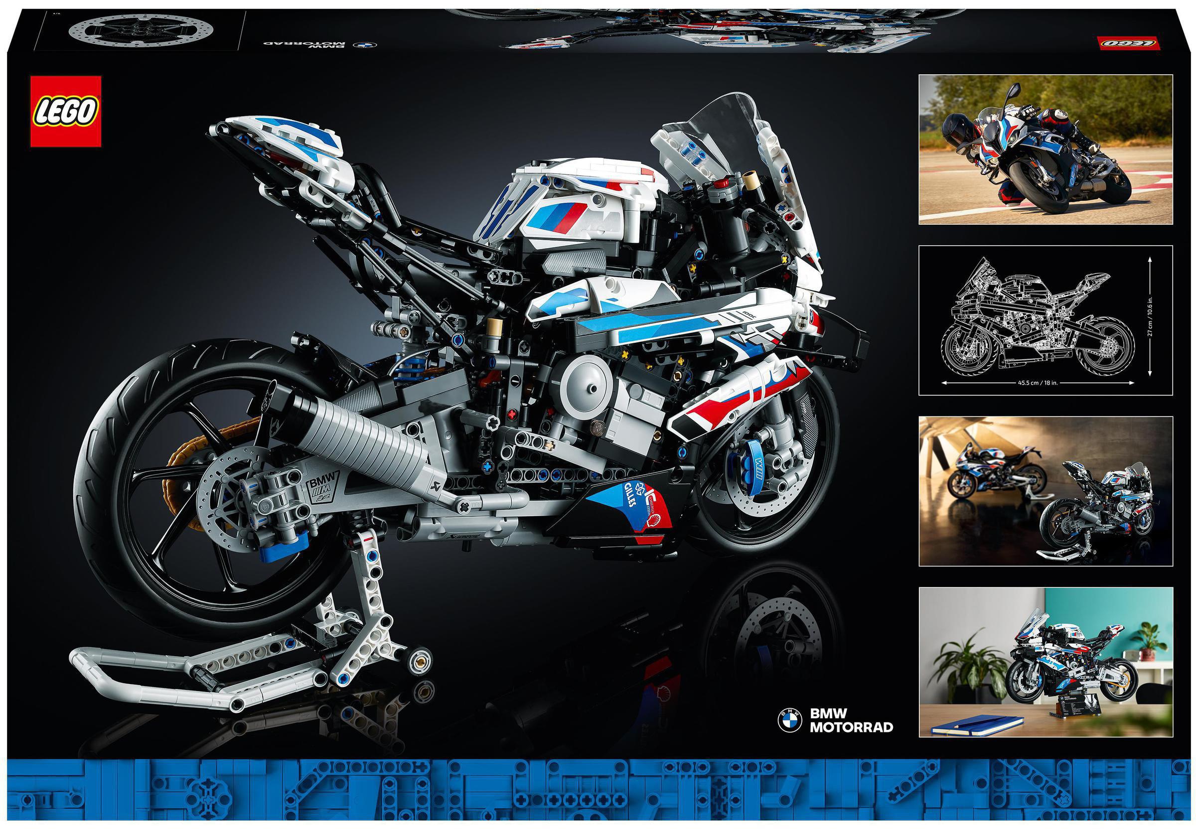 LEGO® Konstruktionsspielsteine »BMW M 1000 RR (42130), LEGO® Technic«, (1920 St.), Made in Europe