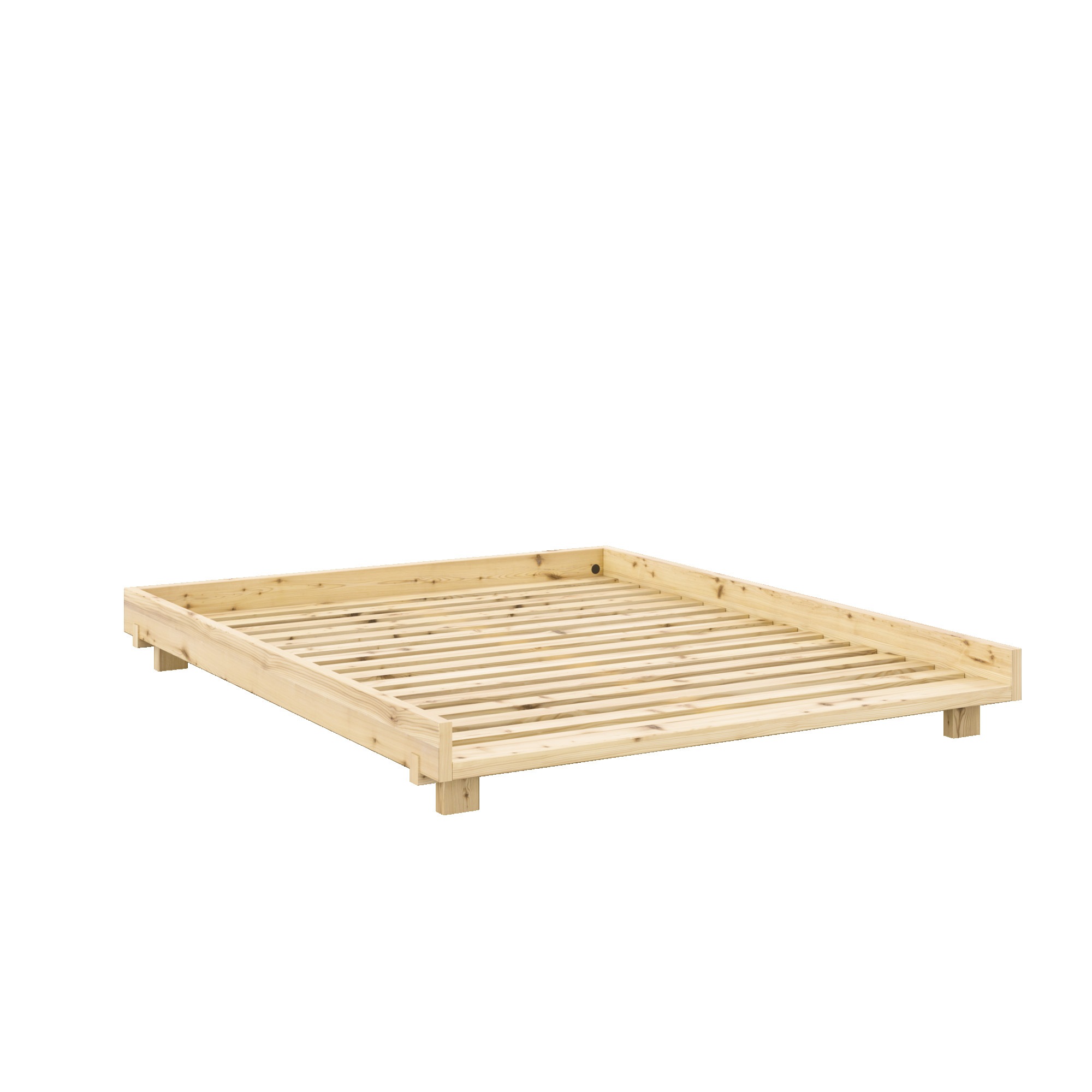 Karup Design Bettgestell »Social Bed, Bett mit oder ohne verstellbares Zubehör, ohne Matratze«, Bett wahlweise mit oder ohne Rückenlehnen und Ablagen. Ohne Matratze