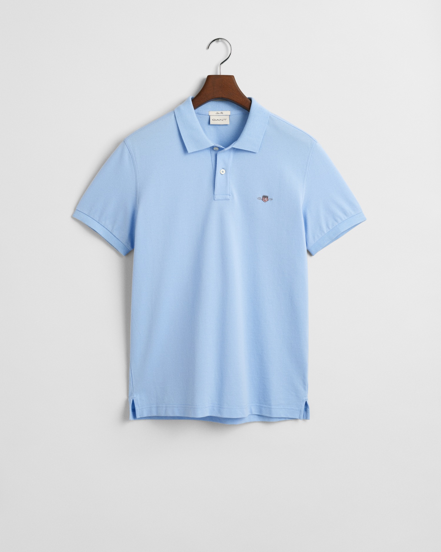 Gant Polo »SLIM SHIELD SS PIQUE POLO« mit Logostickerei auf der Brust