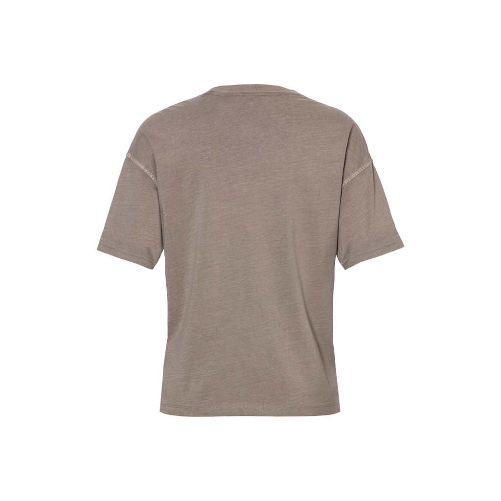 BOSS ORANGE T-Shirt »C_Evina_nevermind«, mit BOSS-Logostickerei