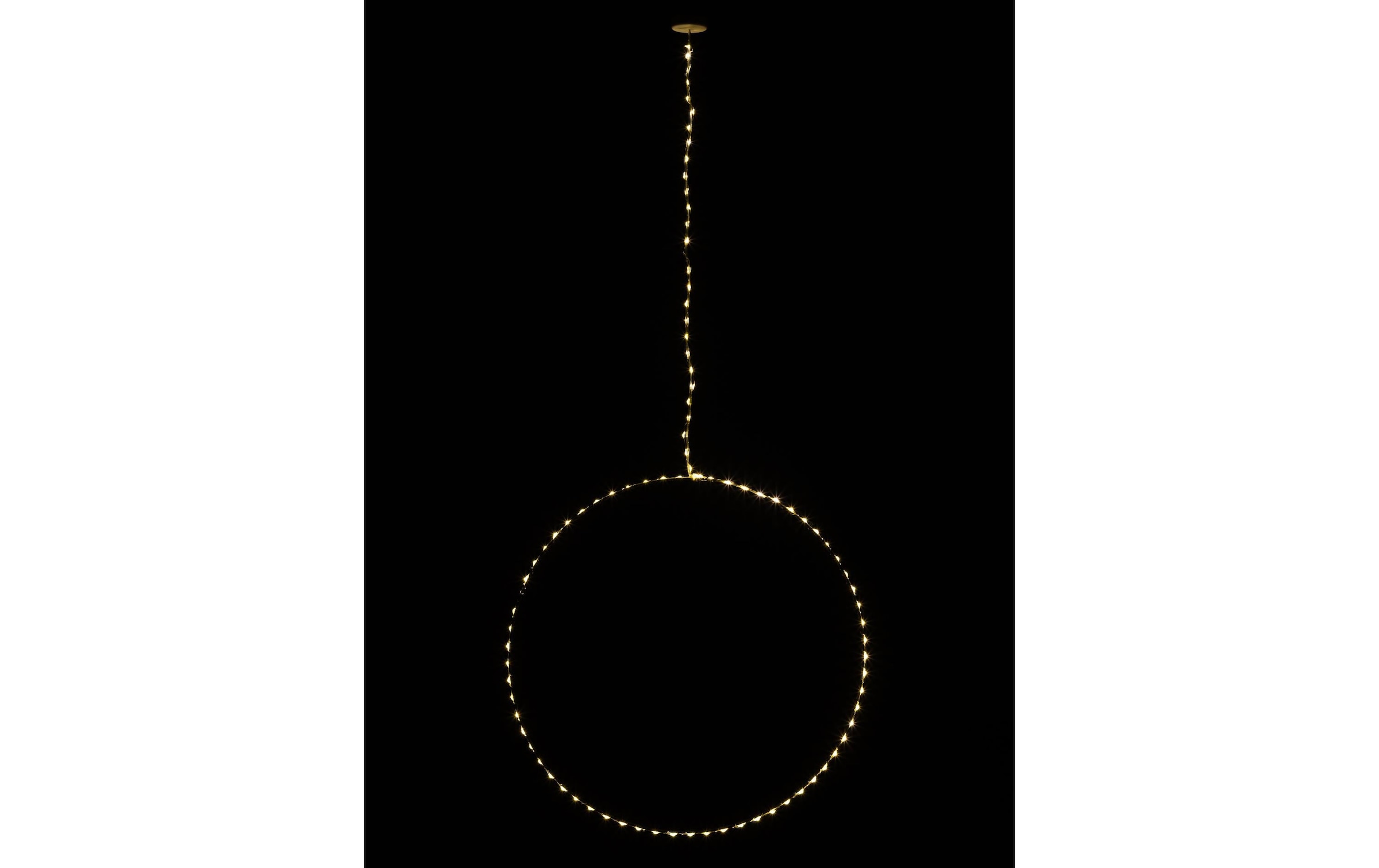 Cocon LED Dekoobjekt »COCON LED-Ring 3D, Metall,« 1 Stk. Warmweiss