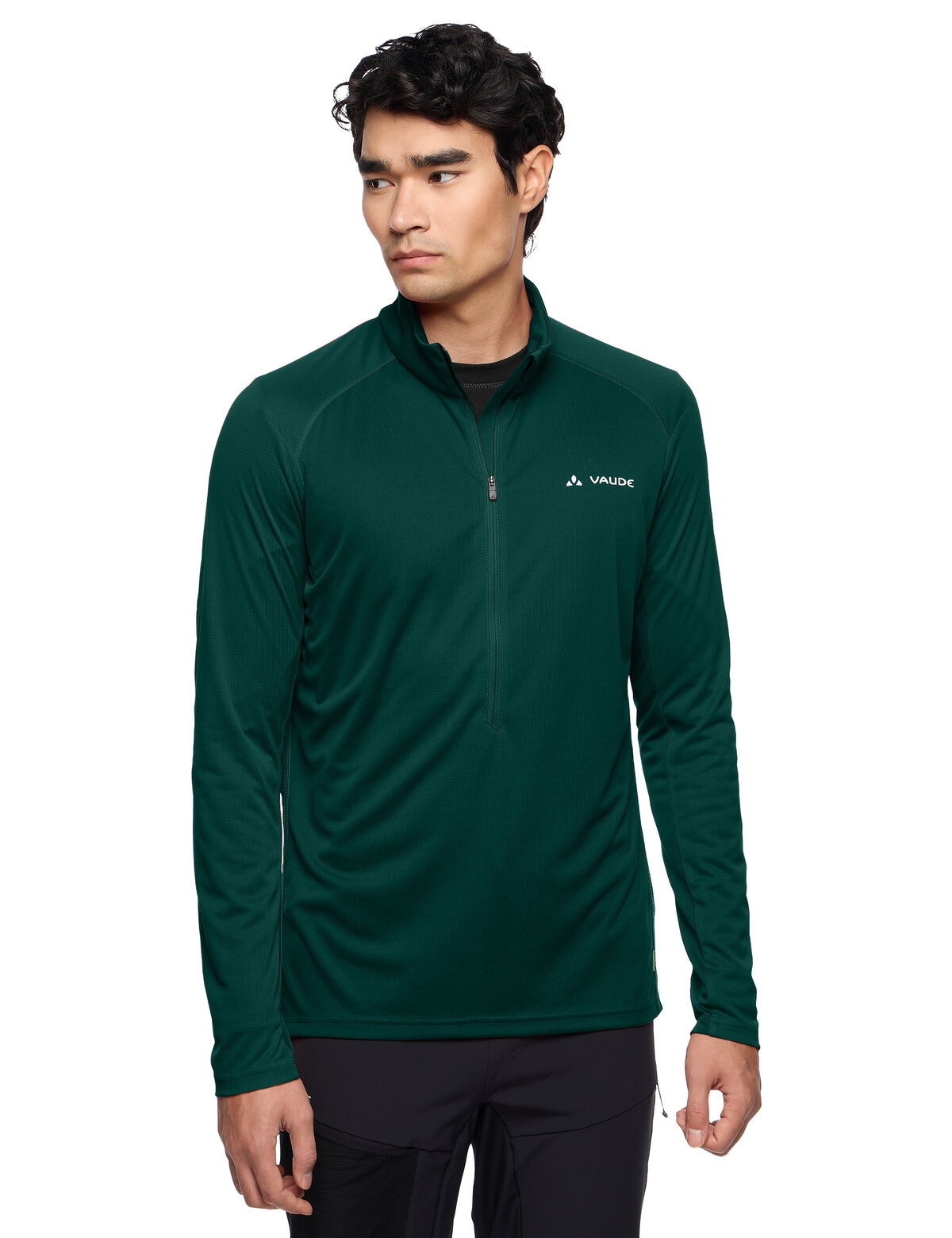 VAUDE Langarmshirt »MEN'S LARICE LIGHT SHIRT II« 1 Stk. mit Stehkragen, mit Reissverschluss, hoch geschlossener Ausschnitt