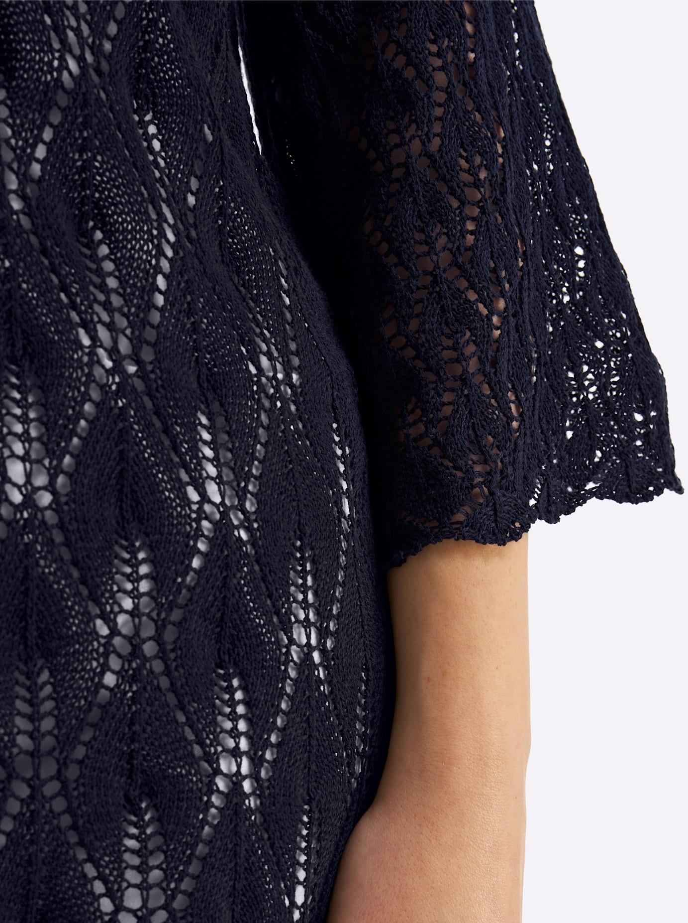 Sheego Pull en tricot »3/4-Arm-Pullover«