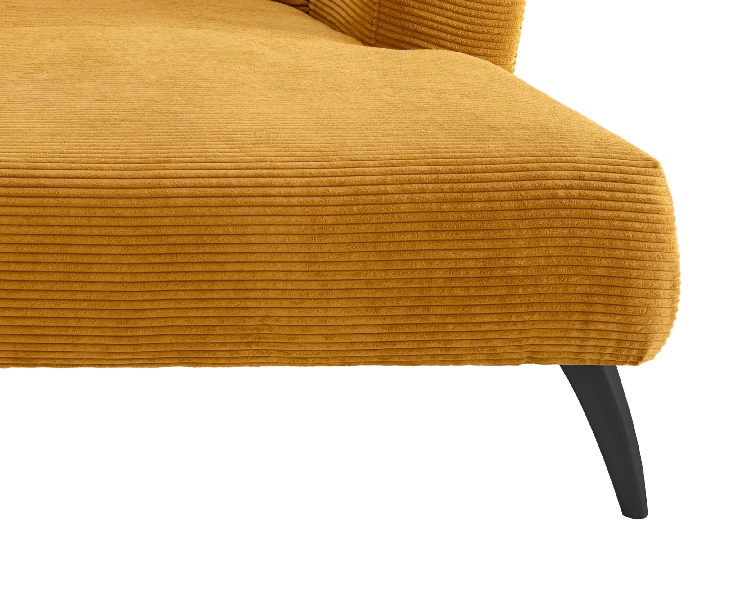 INOSIGN Ecksofa »Colori L-Form«, Holzfussfarbe wählbar, inkl. 4x Zierkissen