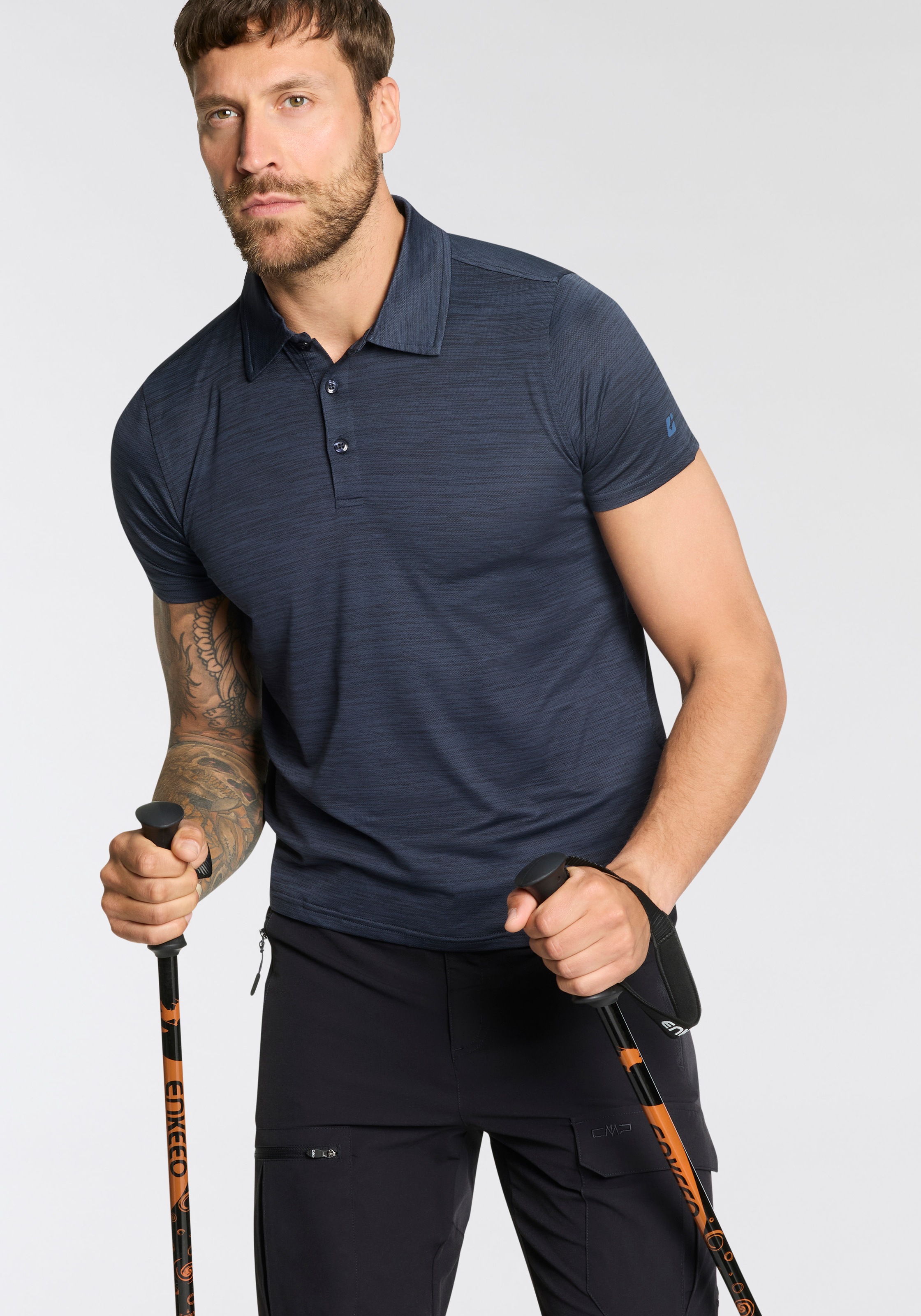 Image of Killtec Poloshirt "MN PL SHRT" sportlicher Stil, schnelltrocknendes Funktionsmaterial