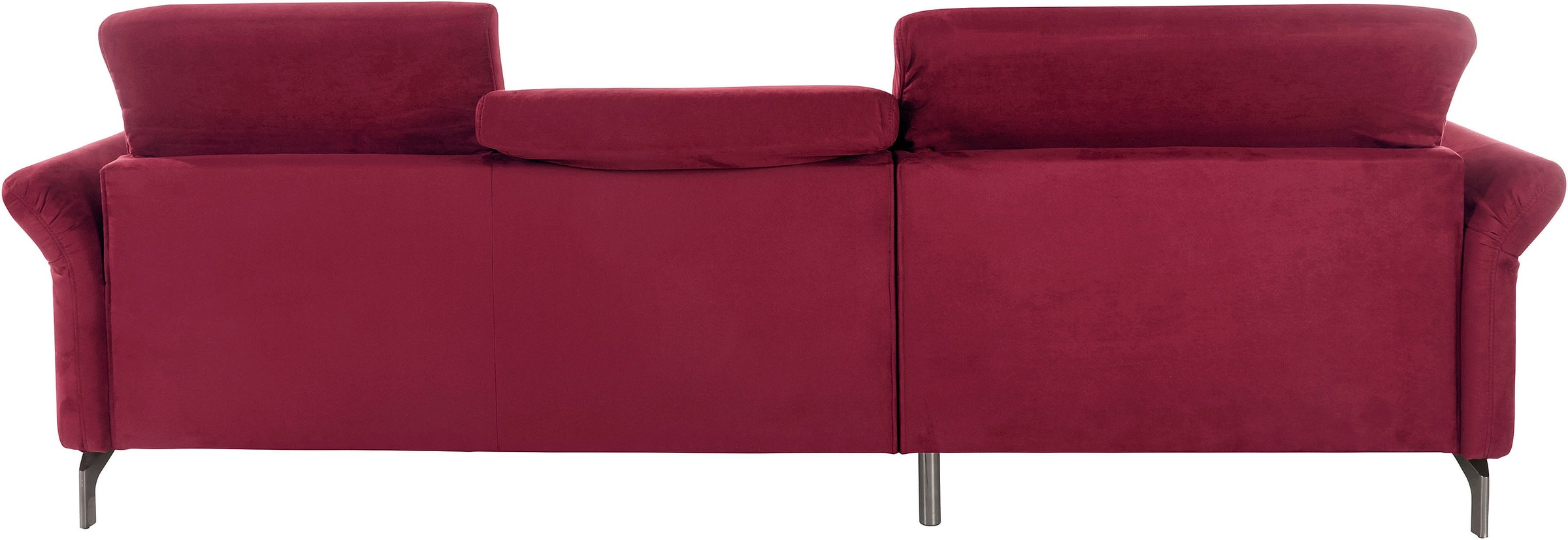 INOSIGN Ecksofa »Fresh L-Form« Federkern, wahlweise Kopfteilverstellung und motorischer Vorziehsitz