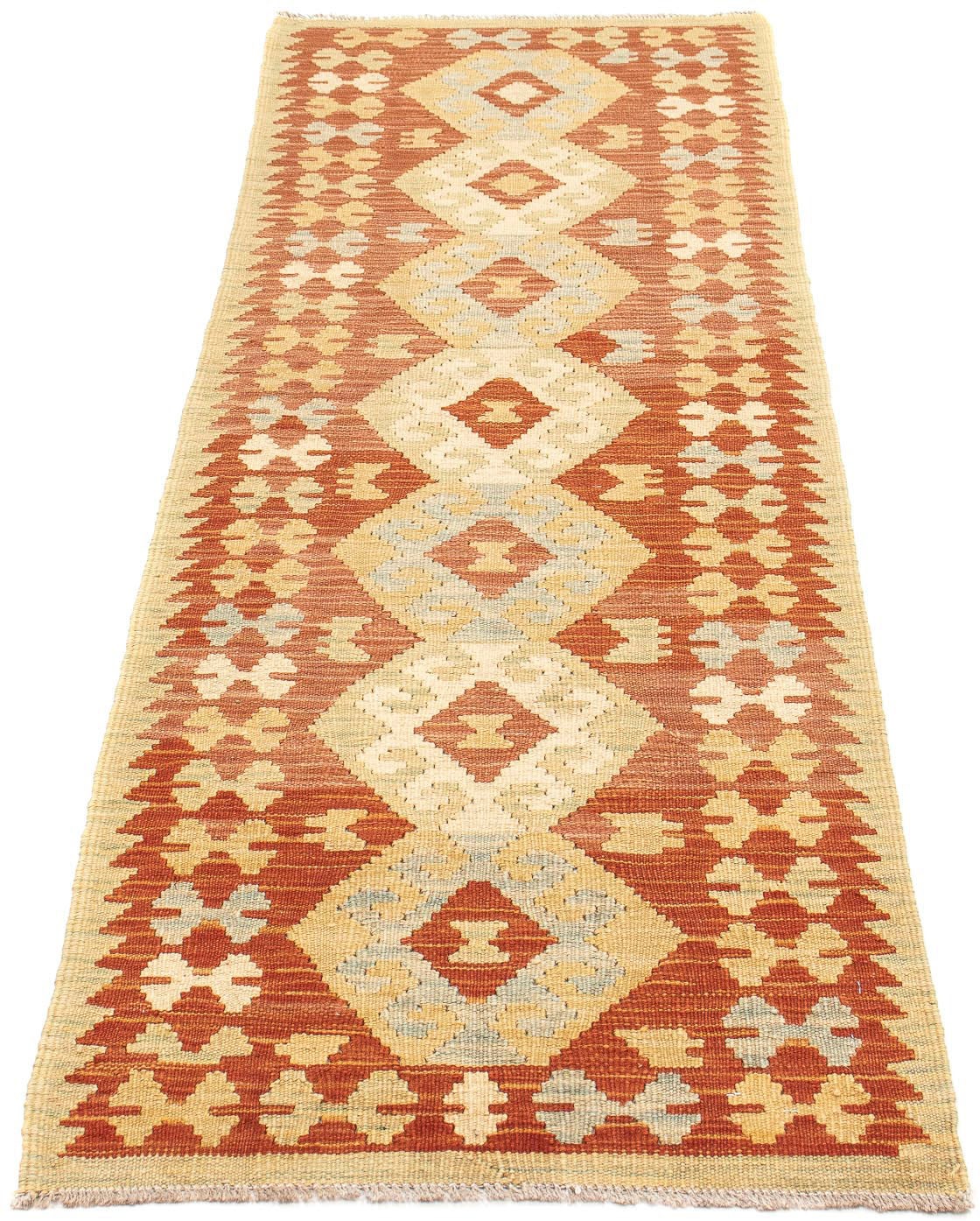 Image of morgenland Läufer »Kelim Maimene Medaillon 254 x 81 cm«, rechteckig, 0,5 mm Höhe, Wendeteppich bei Ackermann Versand Schweiz