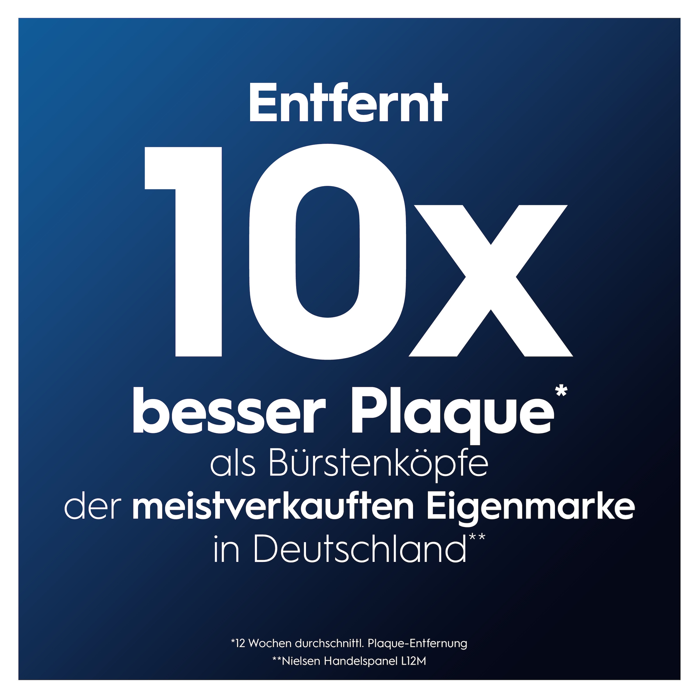 Oral-B Aufsteckbürsten »Pro Sensitive Clean« Sanfte Zahnreinigung, innovative X-förmige Borsten