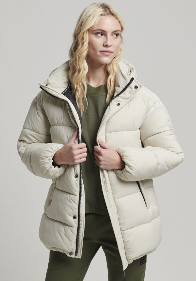 Winterjacke, Wattierter XPD Cocoon Parka