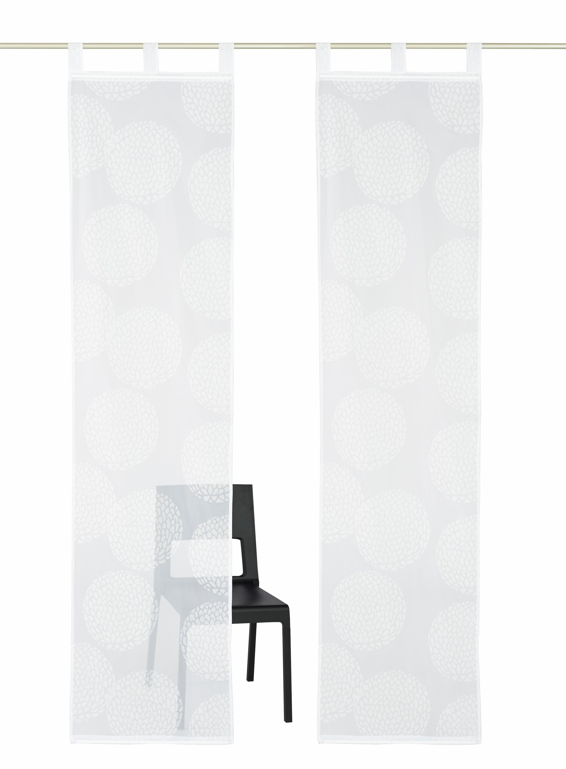 Image of my home Schiebegardine »Belem«, (2 St.), Fertiggardine, inkl. Beschwerungsstange, transparent bei Ackermann Versand Schweiz