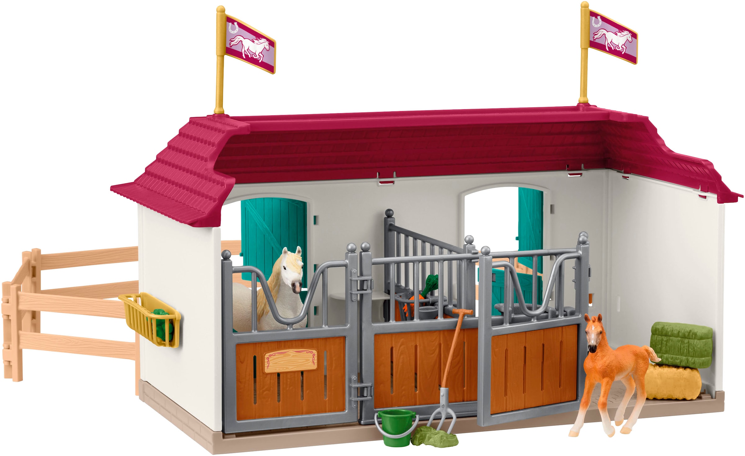 Schleich® Spielwelt »HORSE CLUB, Lakeside Country House and Stable (42706)« Made in Europe