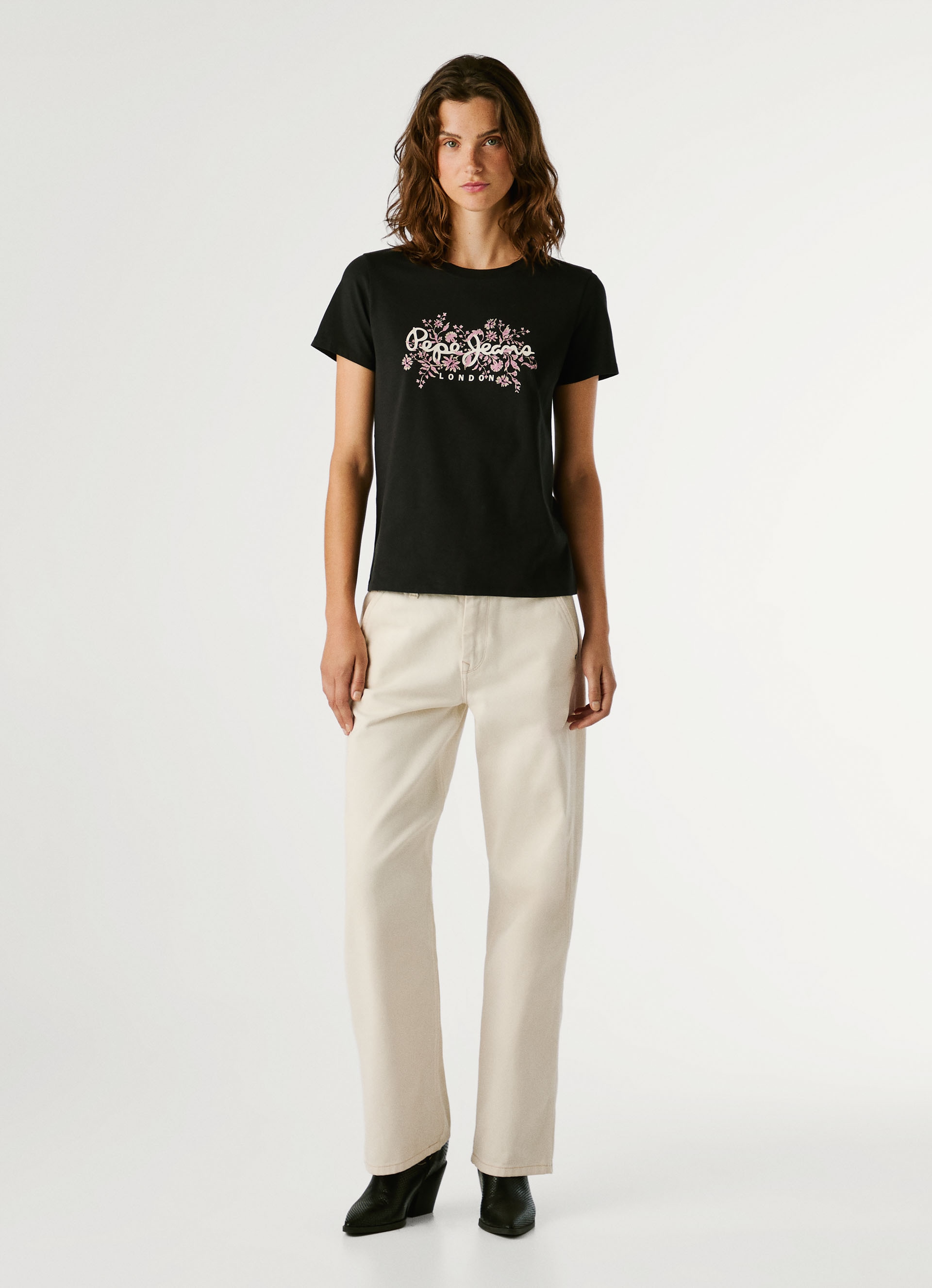 Pepe Jeans T-Shirt »BERO« Rundhals, mit Print