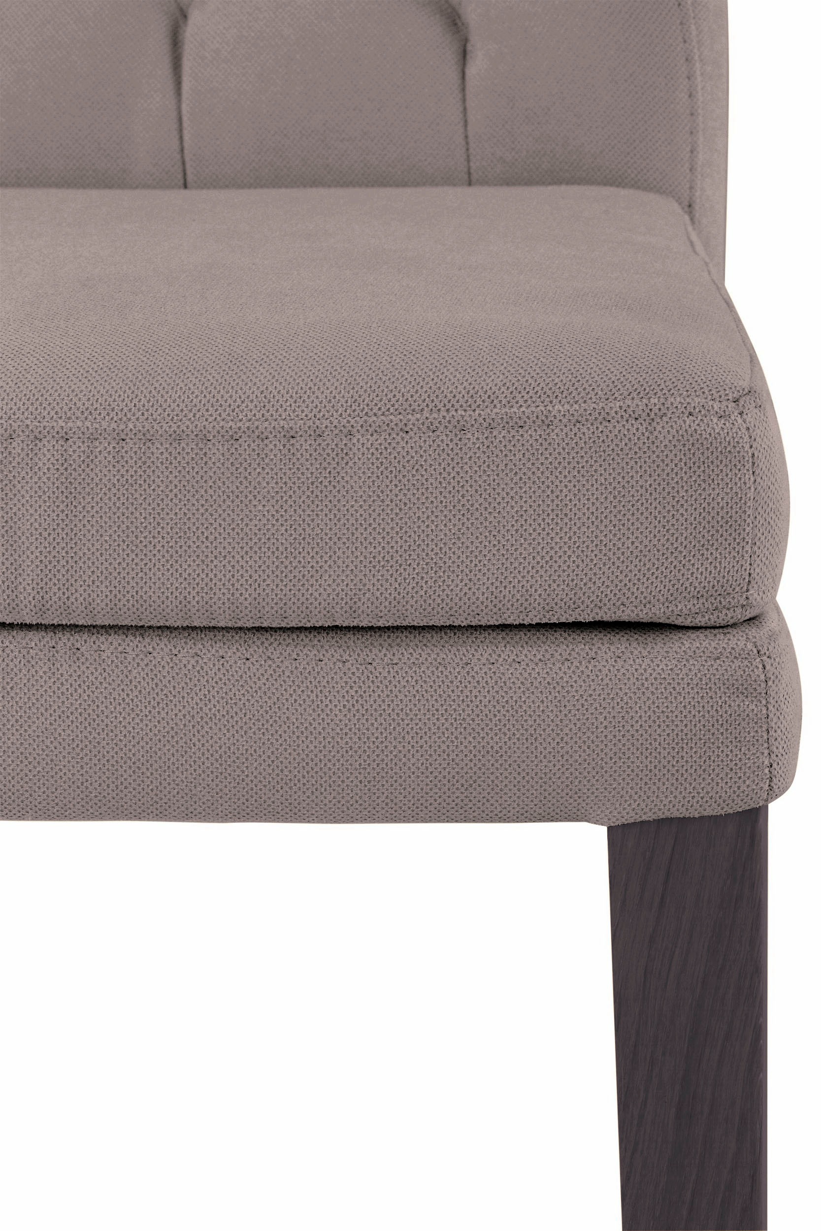Home affaire 4-Fussstuhl »Colorado«, (Set), 2 St., Luxus-Microfaser, Beine aus Buche, wengefarben lackiert, Im 2er, 4er oder 6er-Set