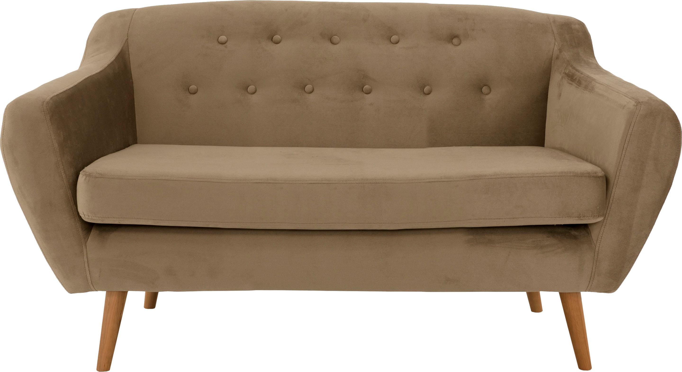 Home affaire 2-Sitzer »Renne« mit Heftung im Rücken im skandinavischem Stil