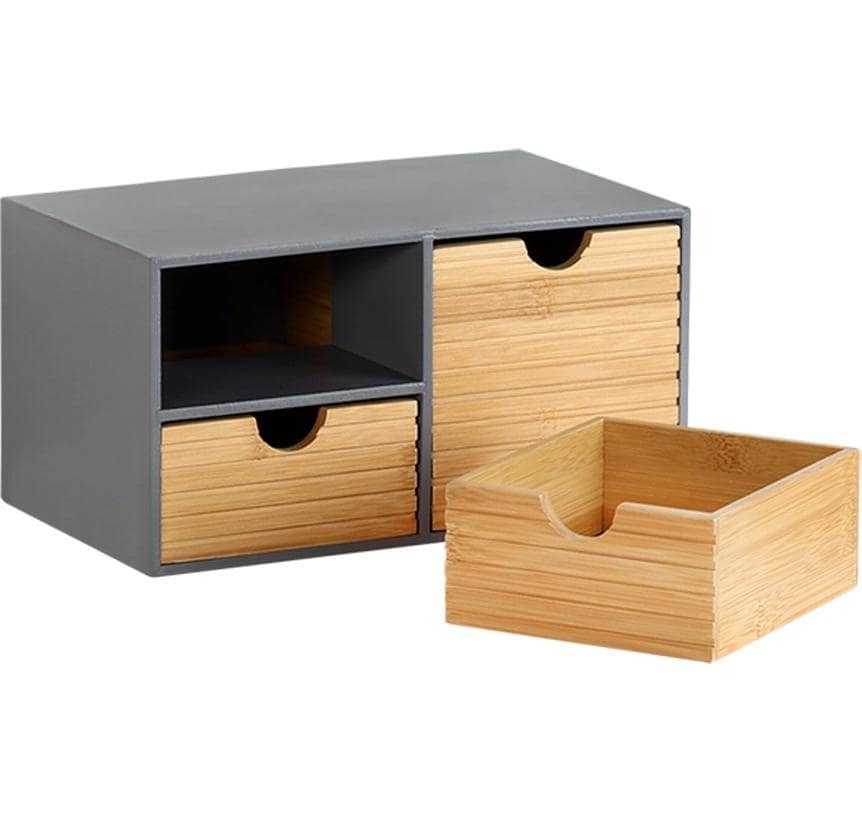 KESPER® Aufbewahrungsbox »Küchenregal, Aufbewahrungsbox, FSC®-zertifiziert« Mini-Kommode mit 3 Schubladen