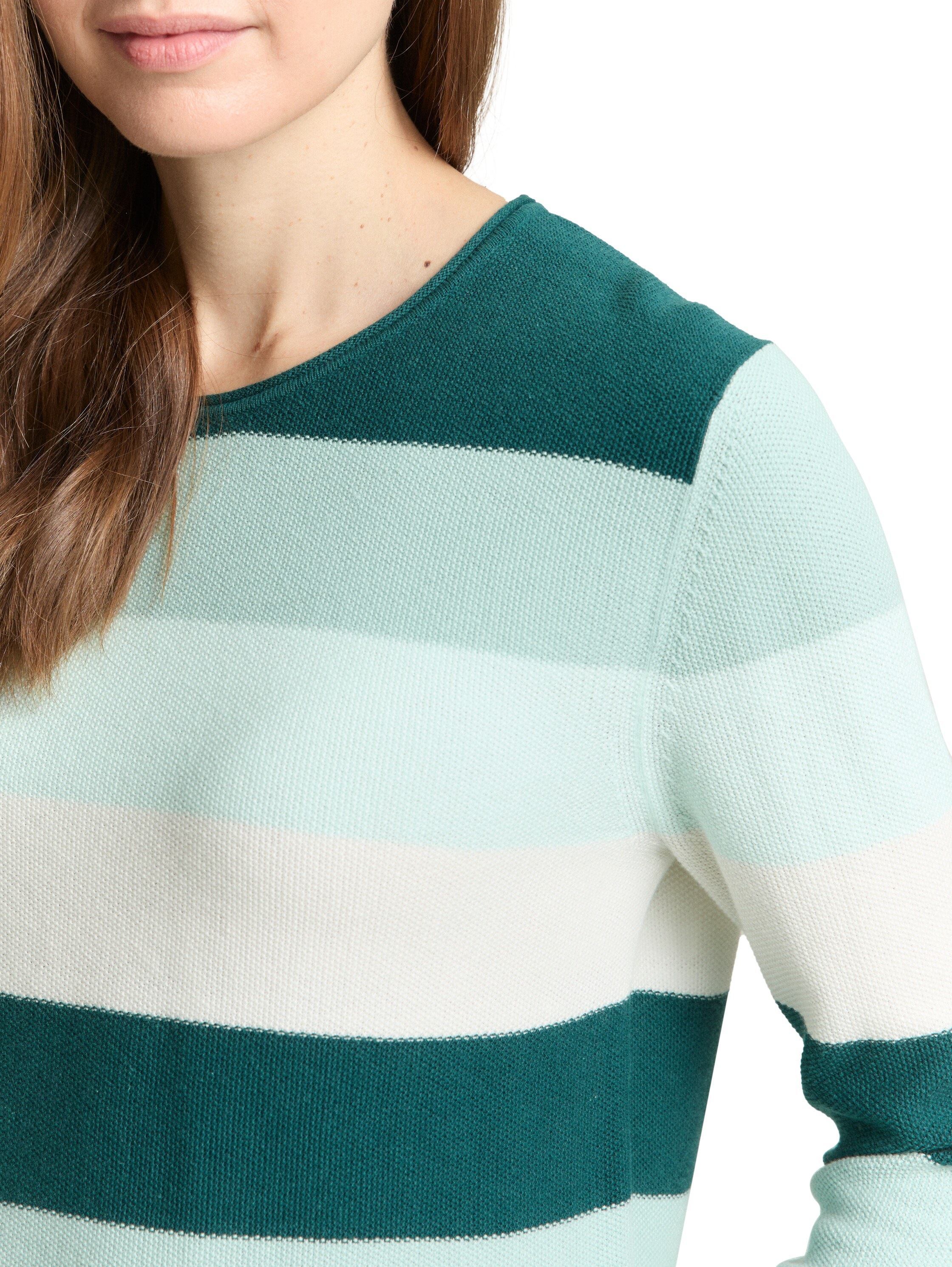 TOM TAILOR Pull en tricot »Otto« avec viscose