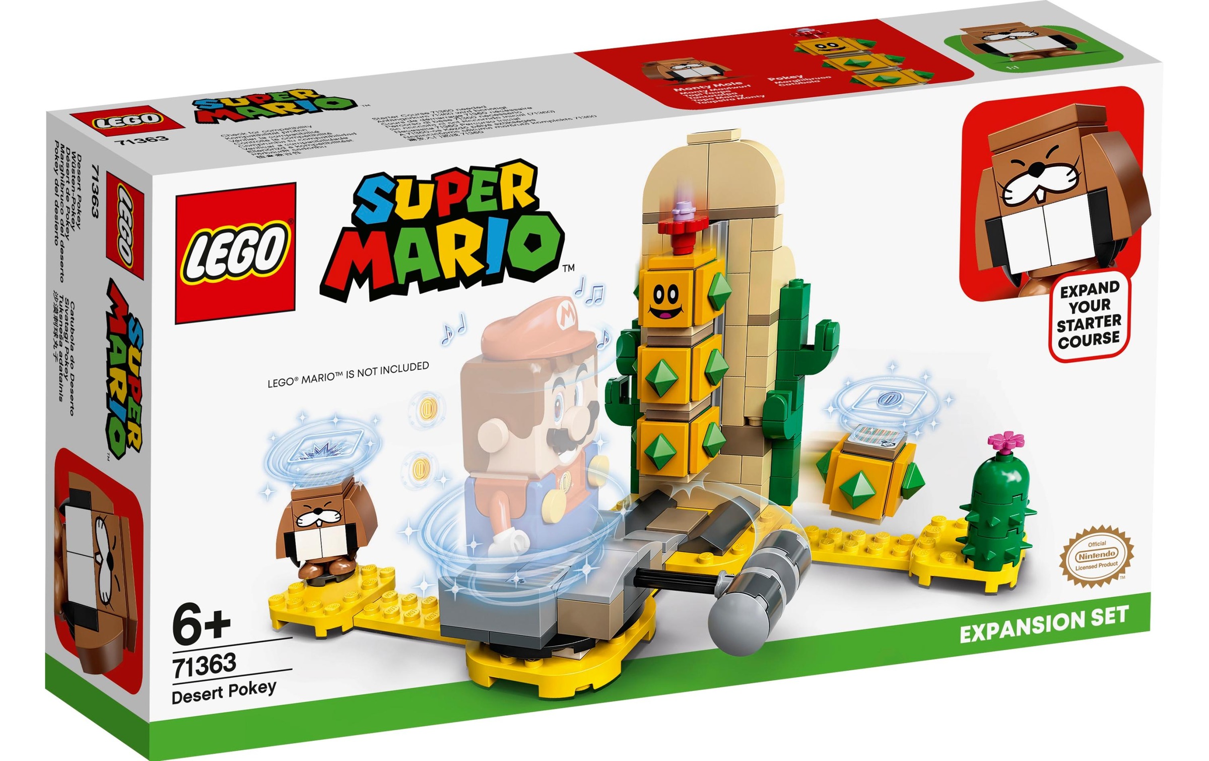 Image of LEGO® Konstruktionsspielsteine »Mario Wüsten-Pokey:« bei Ackermann Versand Schweiz