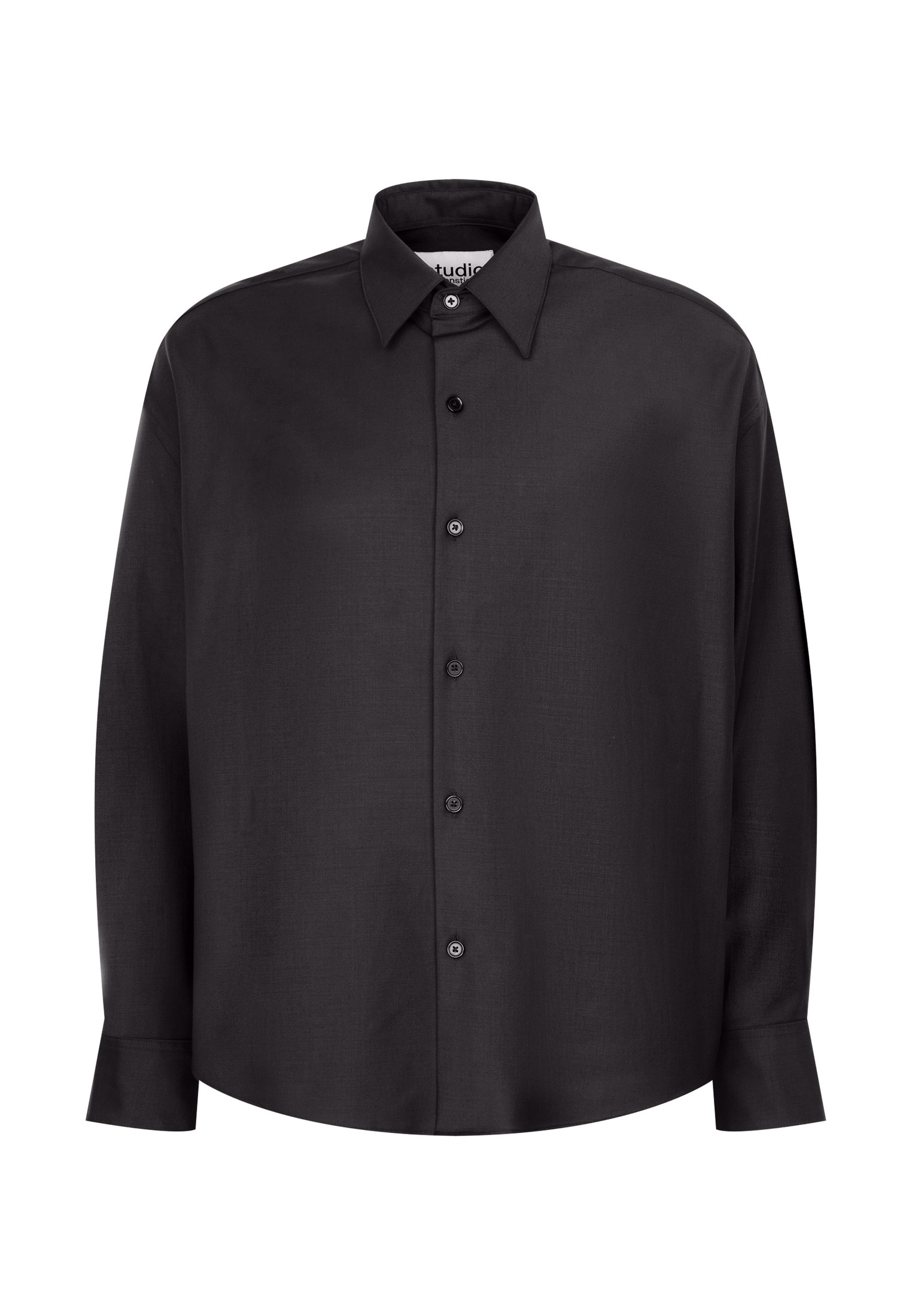 studio seidensticker Chemise d'affaires col Kent oversize 1/1 uni