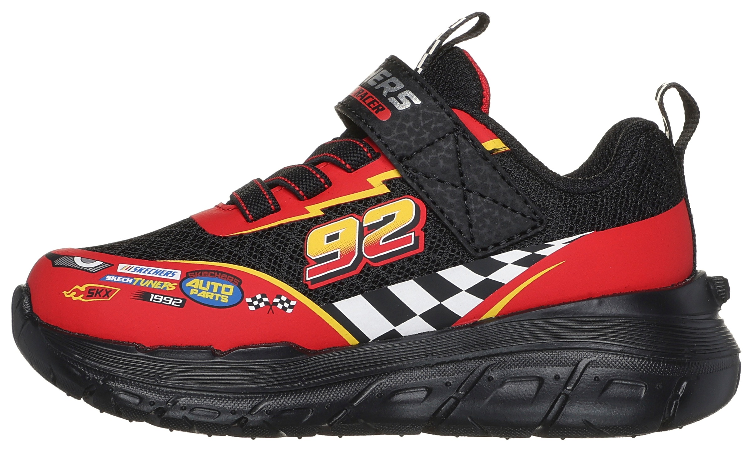 Skechers Kids Lauflernschuh »SKECH TRACKS«, Klettschuh, Sneaker, Kindergarten Schuh mit vielen coolen Prints