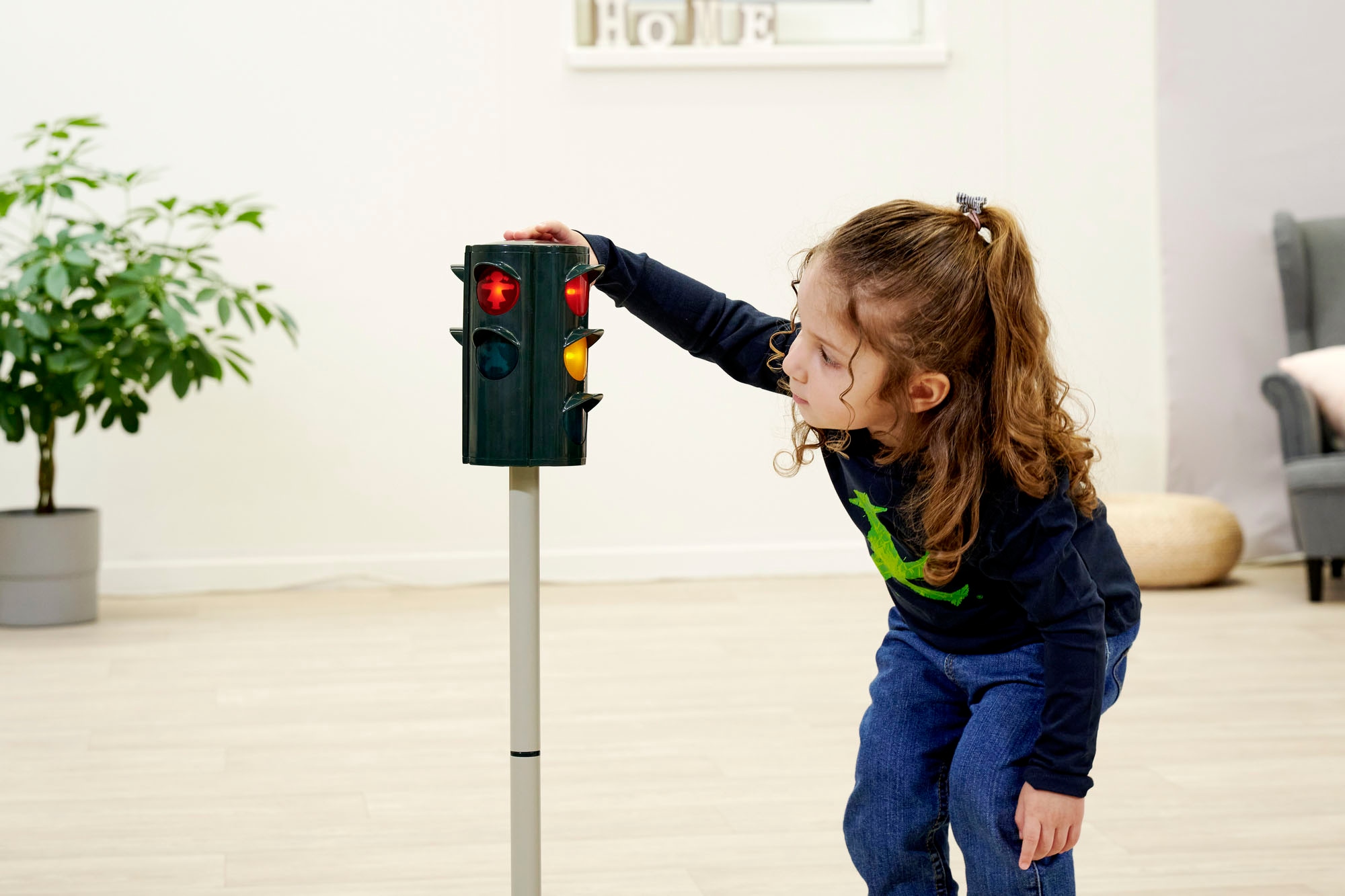 BIG Spiel-Ampelanlage »Verkehrsampel Ampelmann« mit Funktion