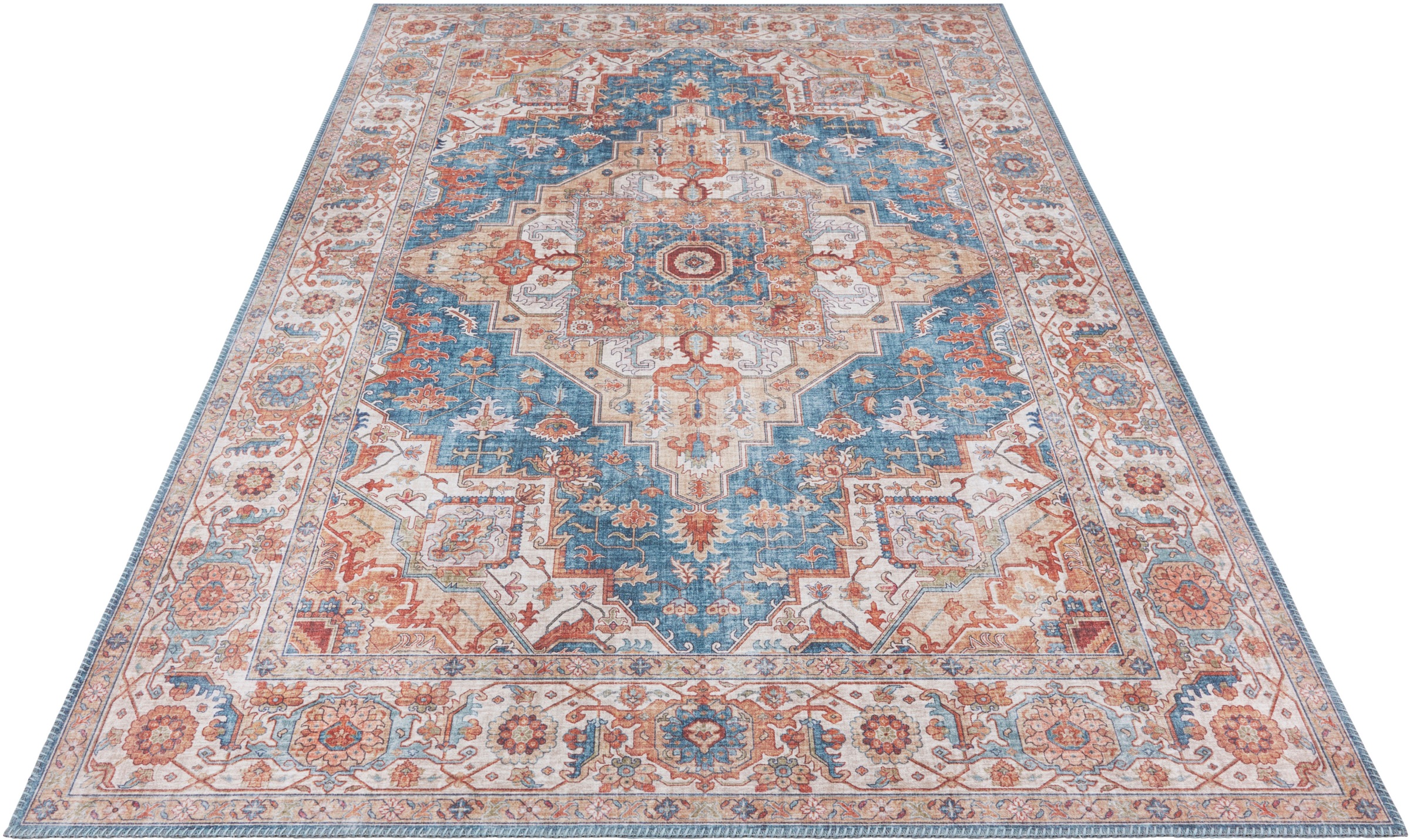 HANSE Home Teppich »Sylla«, rechteckig, 5 mm Höhe, Orientalisch, Läufer, Vintage, Wohnzimmer, Schlafzimmer, Esszimmer