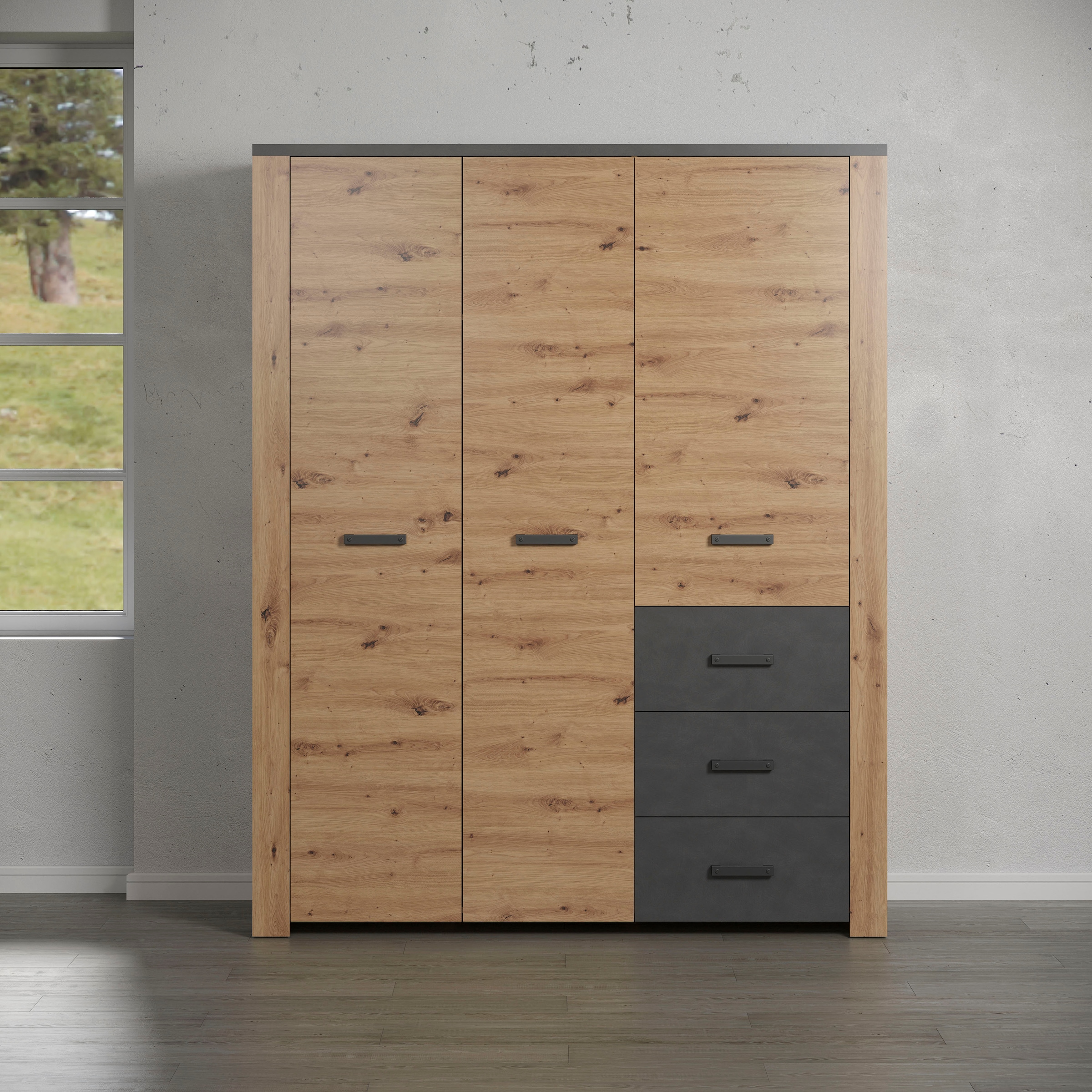 Home affaire Kleiderschrank »Ambres« 1 Stk. tlg.