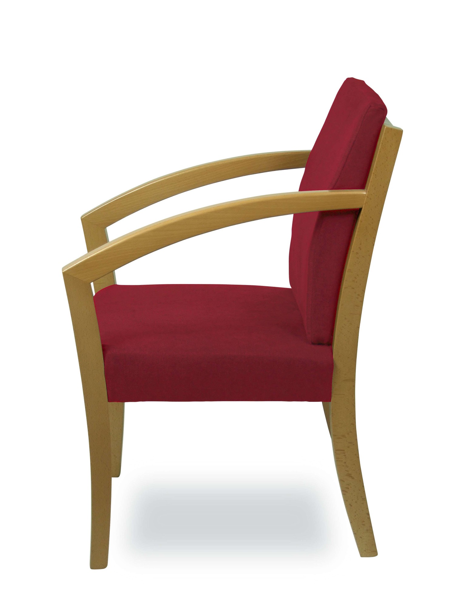Home affaire Esszimmerstuhl »G98 George Armlehnstuhl, Sessel, in 3 Gestellfarben Made in Italy« () 1 Stk.Extra-confort, Fleckenabweisendes Gewebe, Massivholz