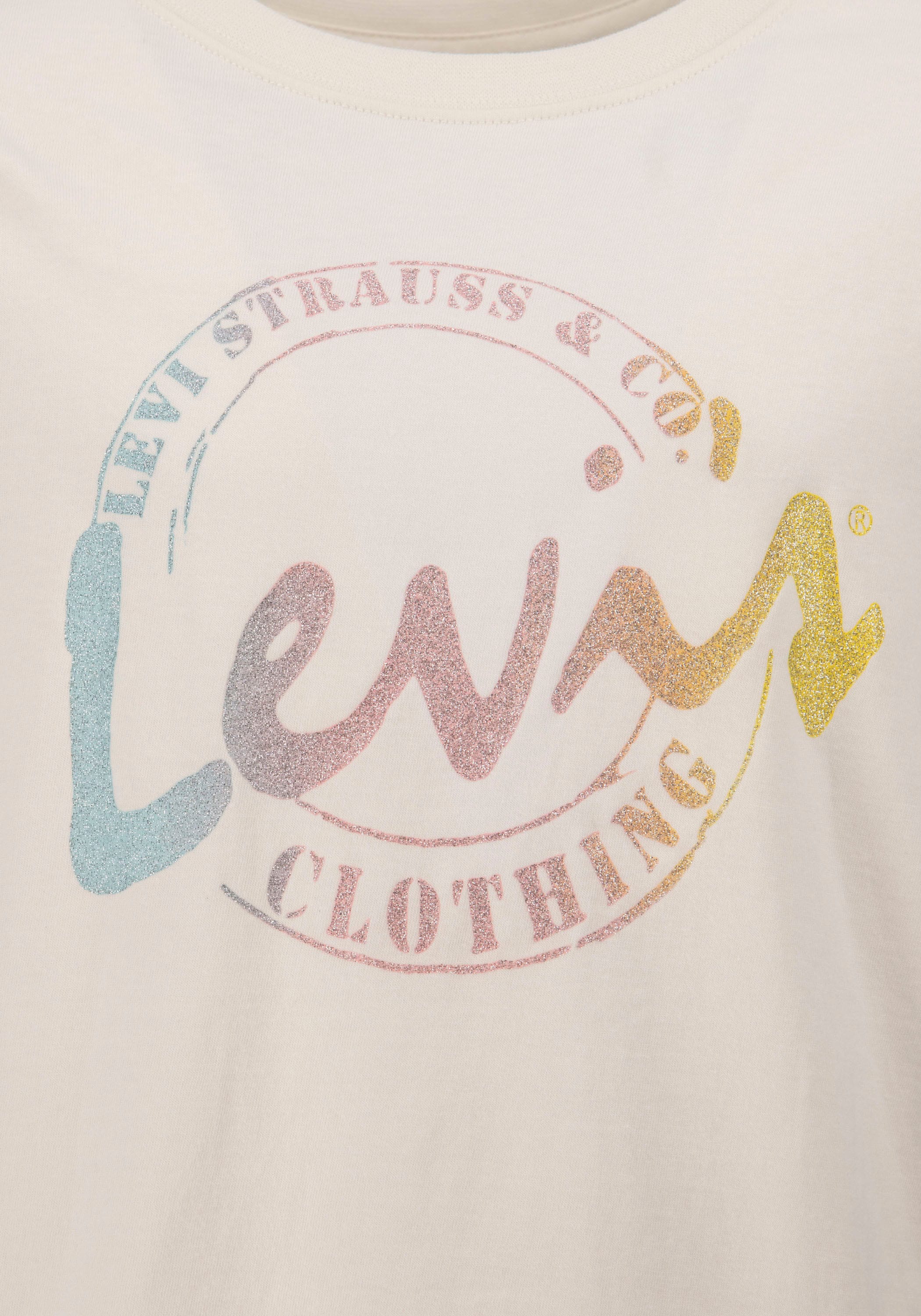 Levi's® Kids T-Shirt »MEET AND GREET SCRIPT«, for GIRLS
