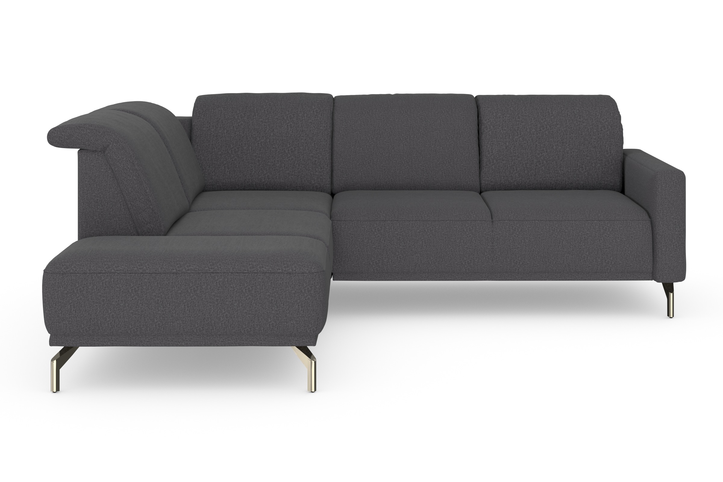 sit&more Ecksofa »Bailando L-Form«, wahlweise mit Kopfteilverstellung und Vorziehsitz, motorisch
