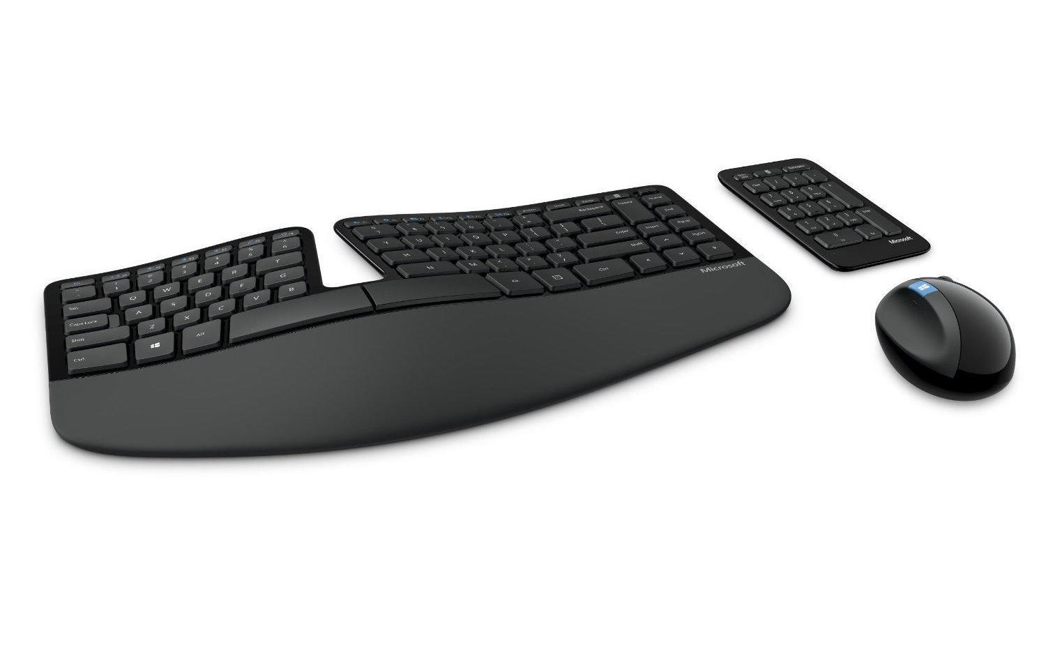 Microsoft PC-Tastatur »Sculpt Ergonomic«, (Ziffernblock-ergonomische Form) kaufen