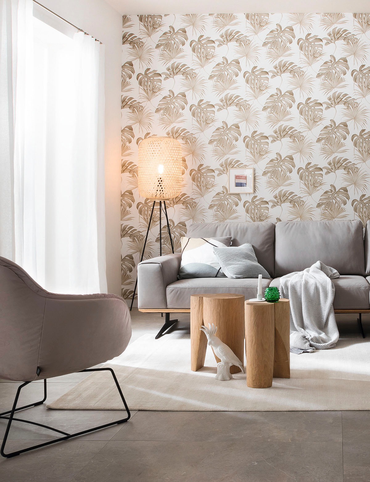 SCHÖNER WOHNEN-Kollektion Teppich »Alessa«, rechteckig, 5 mm Höhe, Viskose, Wohnzimmer