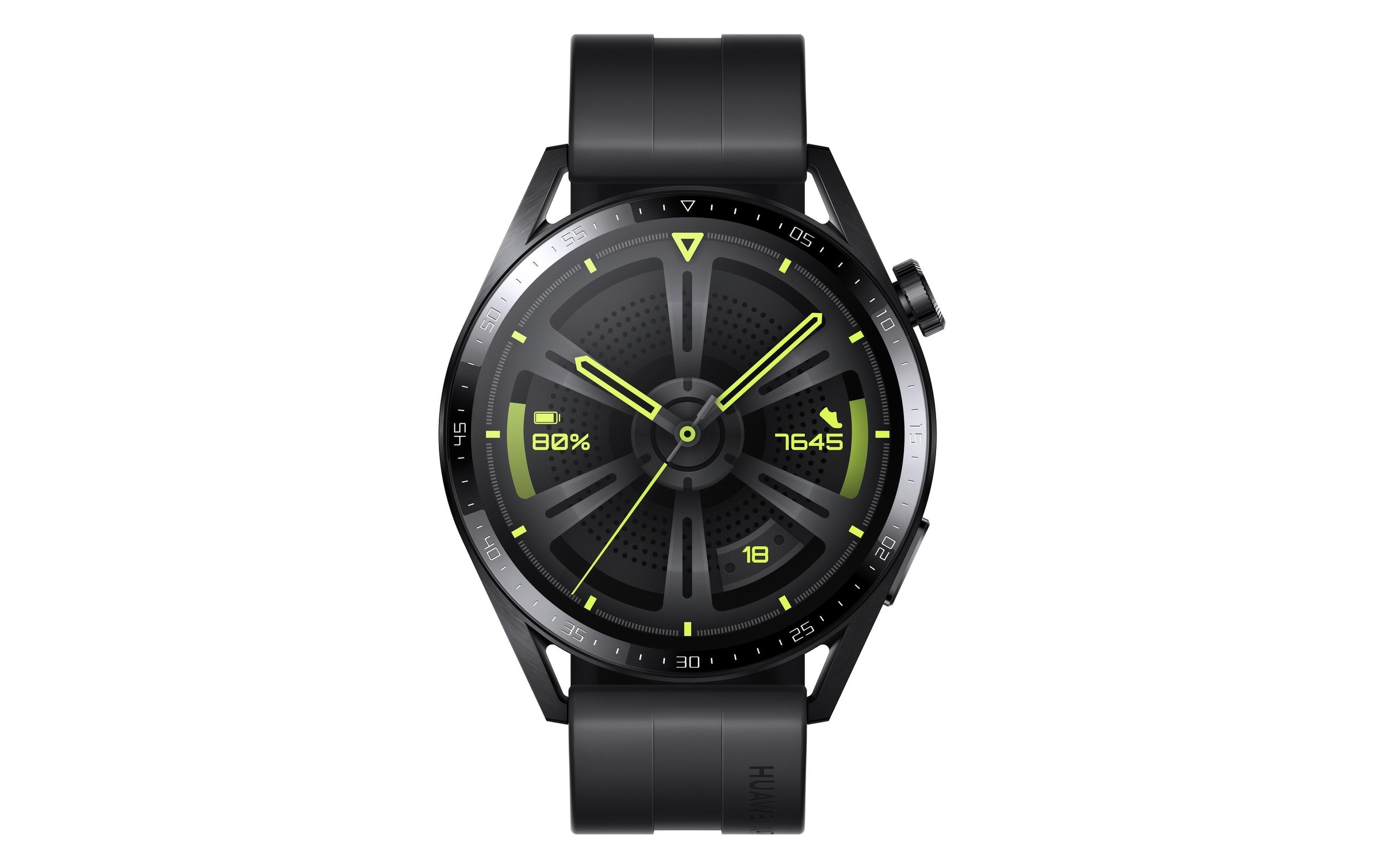 Image of Huawei Smartwatch »GT3 46 mm Black«, (Harmony OS) bei Ackermann Versand Schweiz
