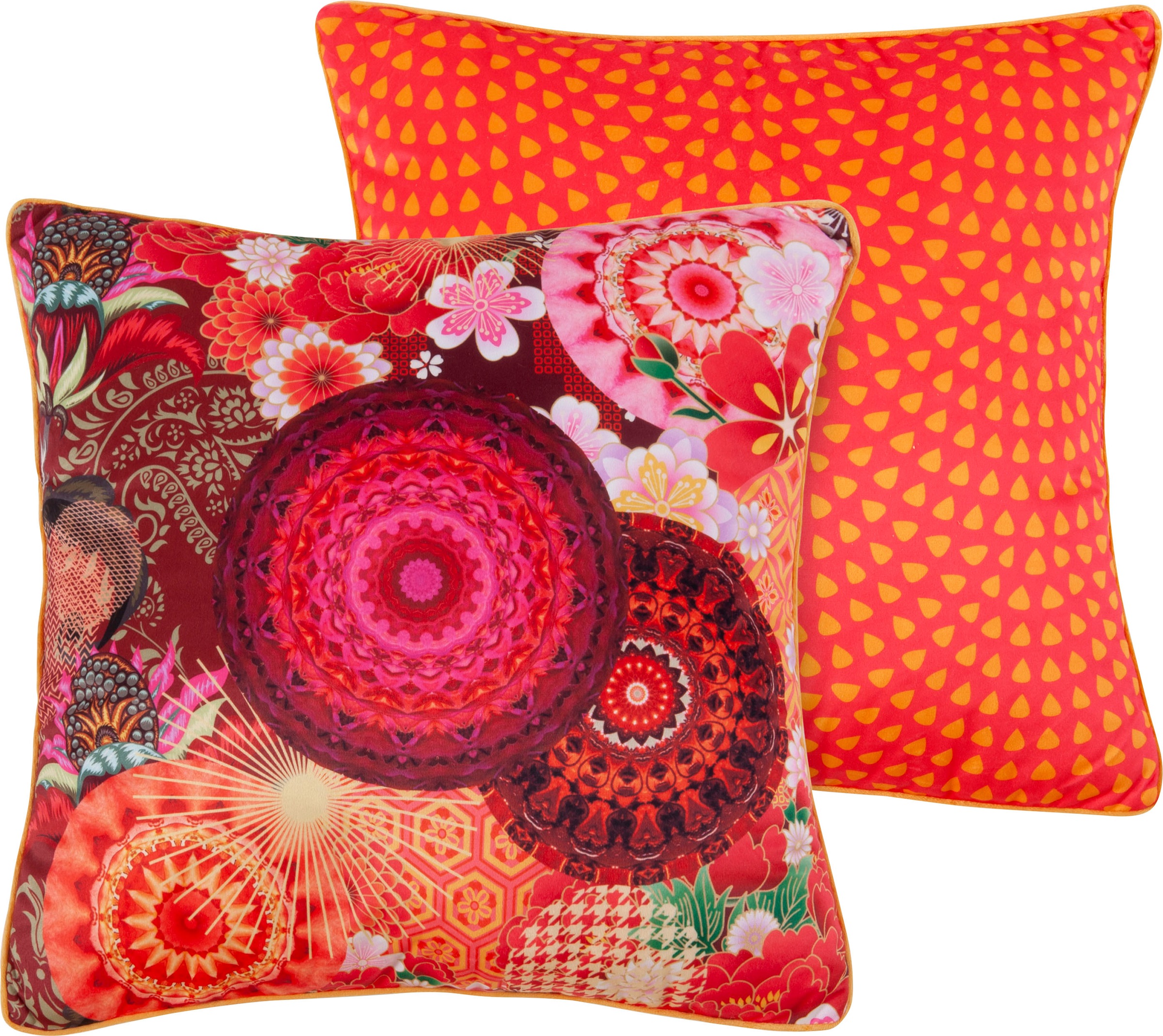 Image of hip Dekokissen »Yuki«, (1 St., 1 48x48 cm Dekokissen - Mit biese), Mandala bei Ackermann Versand Schweiz